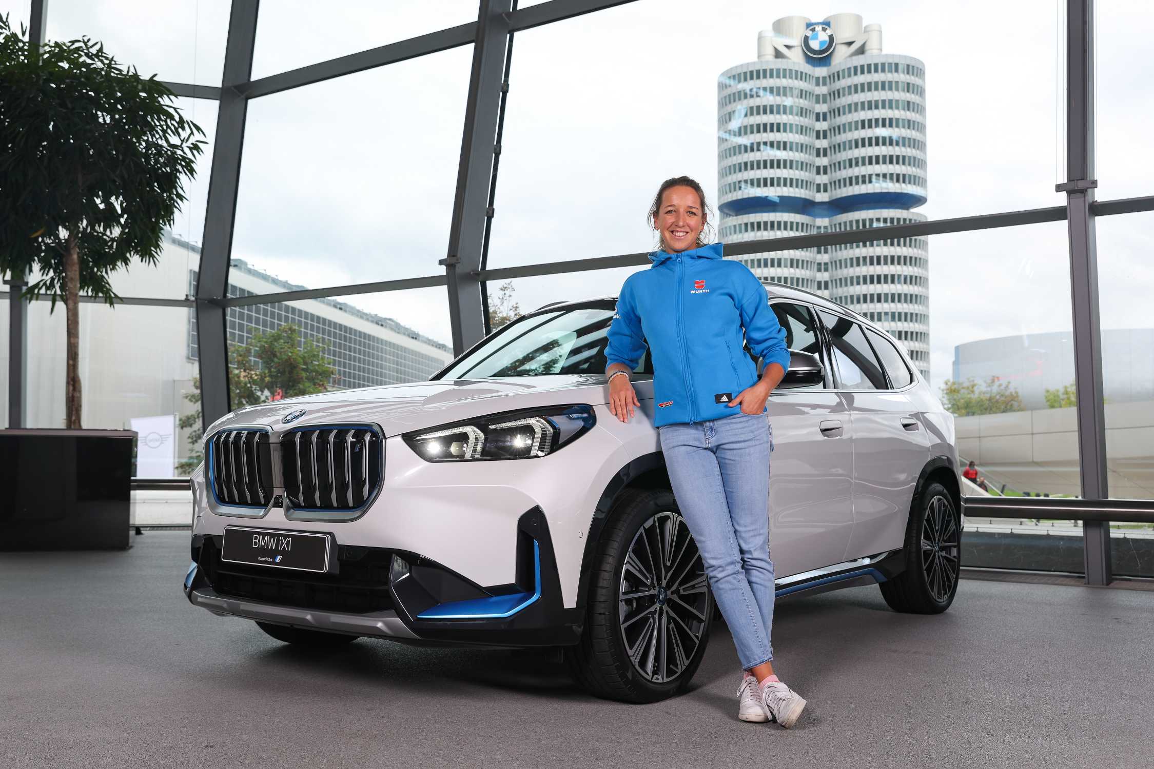 Franziska Preuß BMW Group, Mobilitätspartner der Deutschen Biathlon