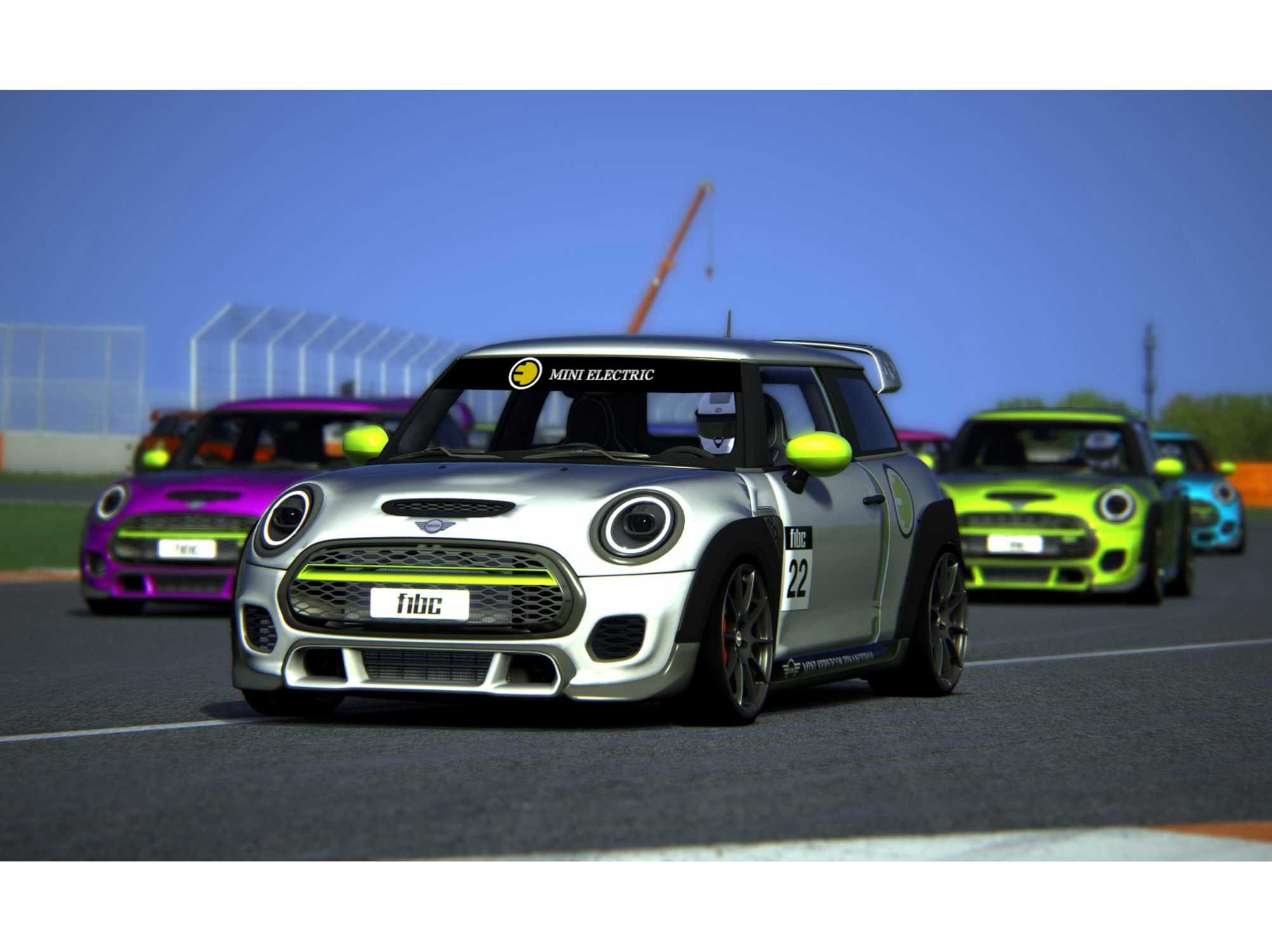 CARRO DE JOGO DE CORRIDA MINI Cooper CARRO DE JOGO DE CORRIDA Real