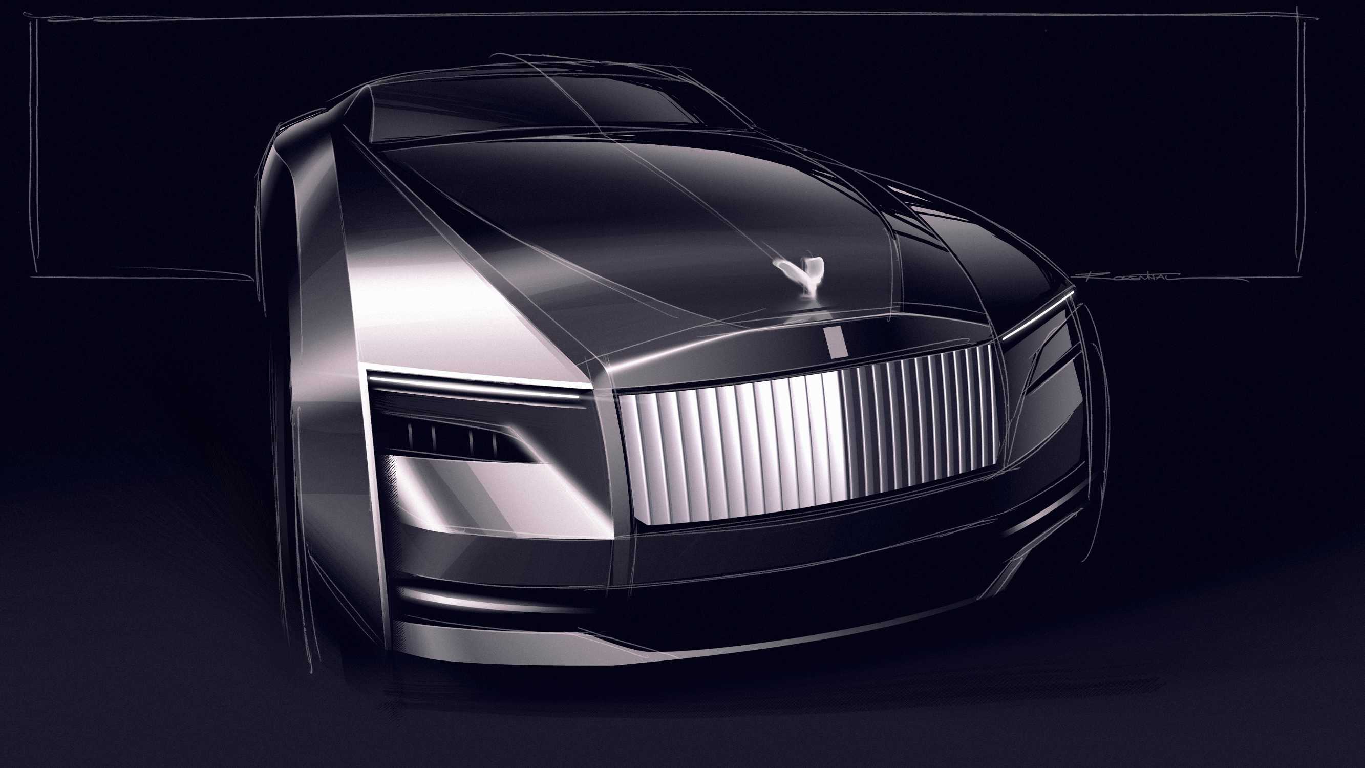 Spectre Unveiled The First Fully Electric Rolls Royce Concept
