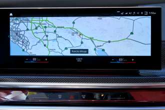 BMW 7 Series navigation map for the BMW Highway Assistant using HERE HD Live Map (11/2022)