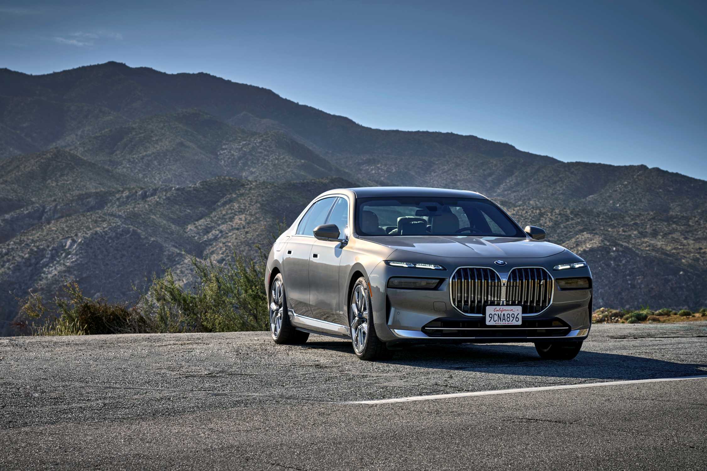 The New Bmw I Xdrive Oxid Grey Metallic On Location Palm Springs