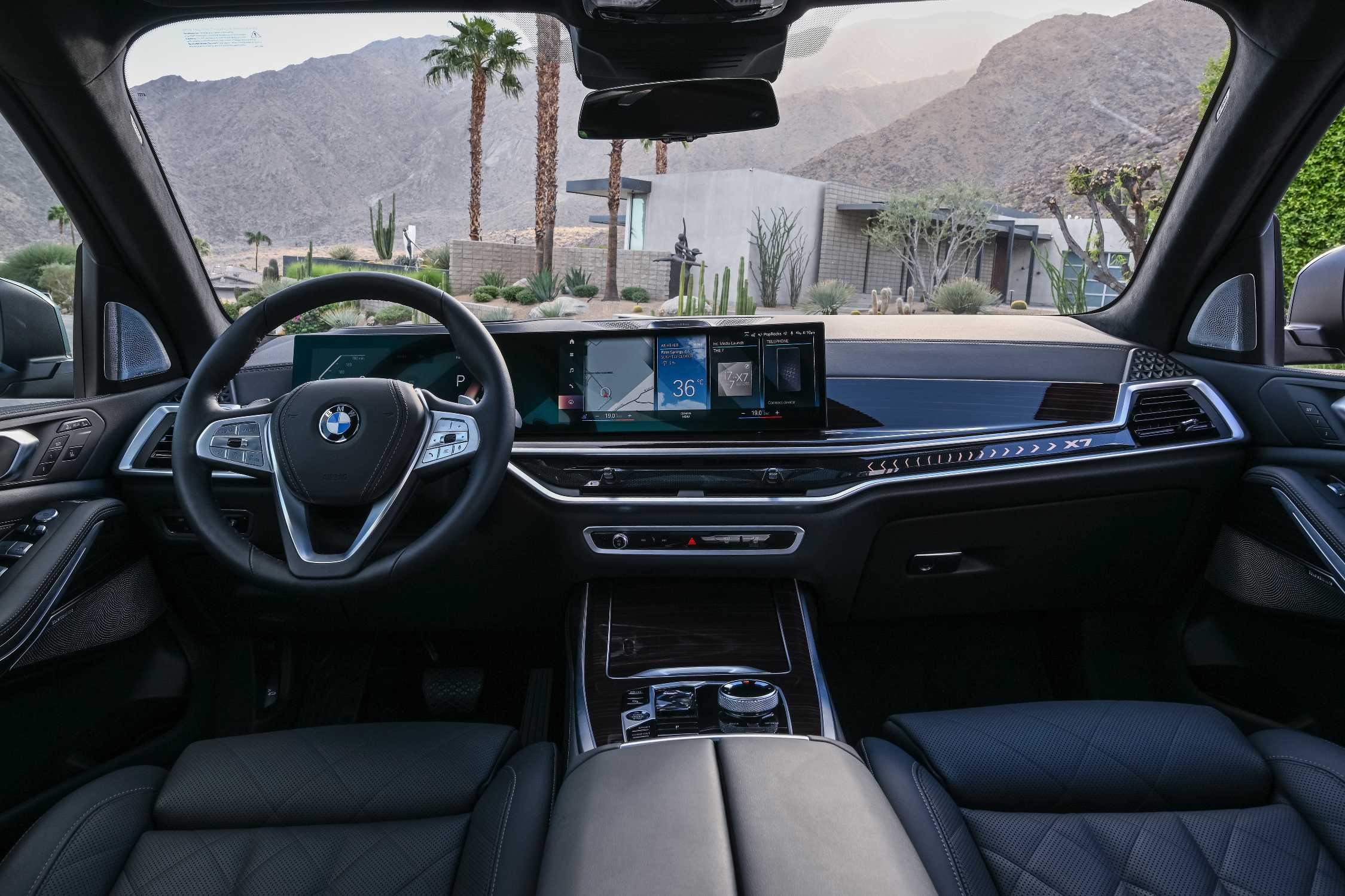 The new BMW X7 On Location Palm Springs (10/2022).