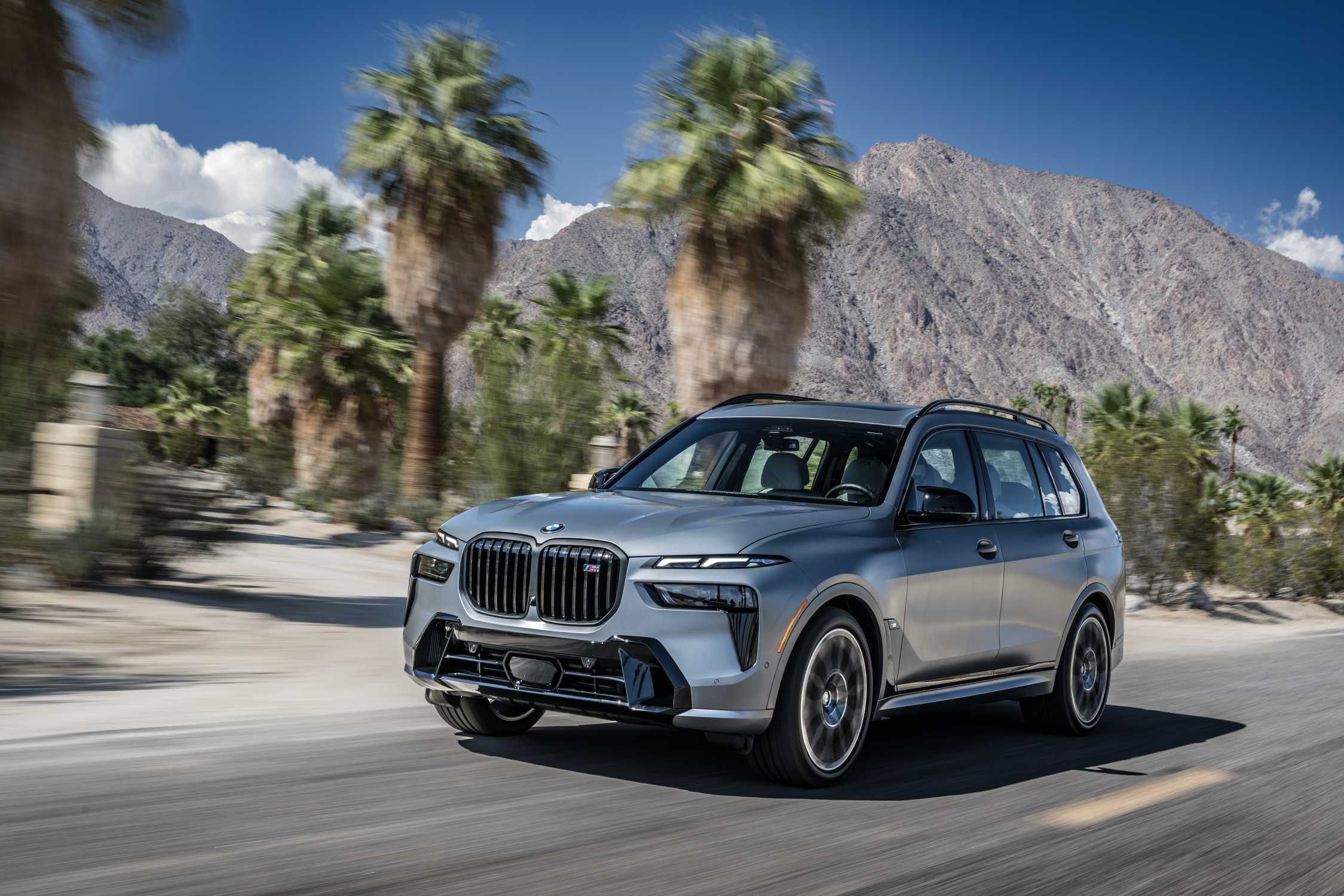 The new BMW X7 On Location Palm Springs (10/2022).