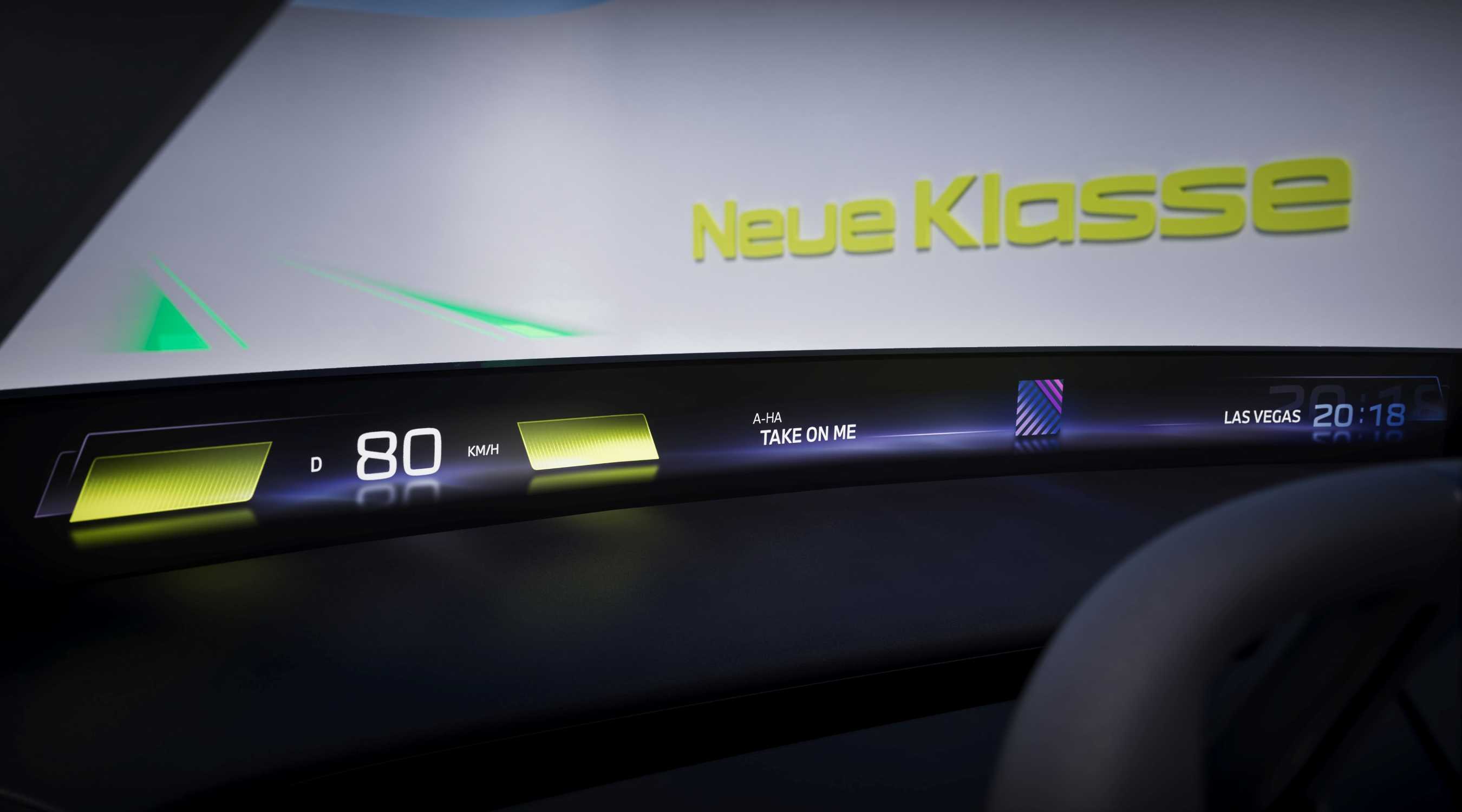 BMW kündigt ein völlig neues HeadUp Display für die „Neue Klasse“ an.