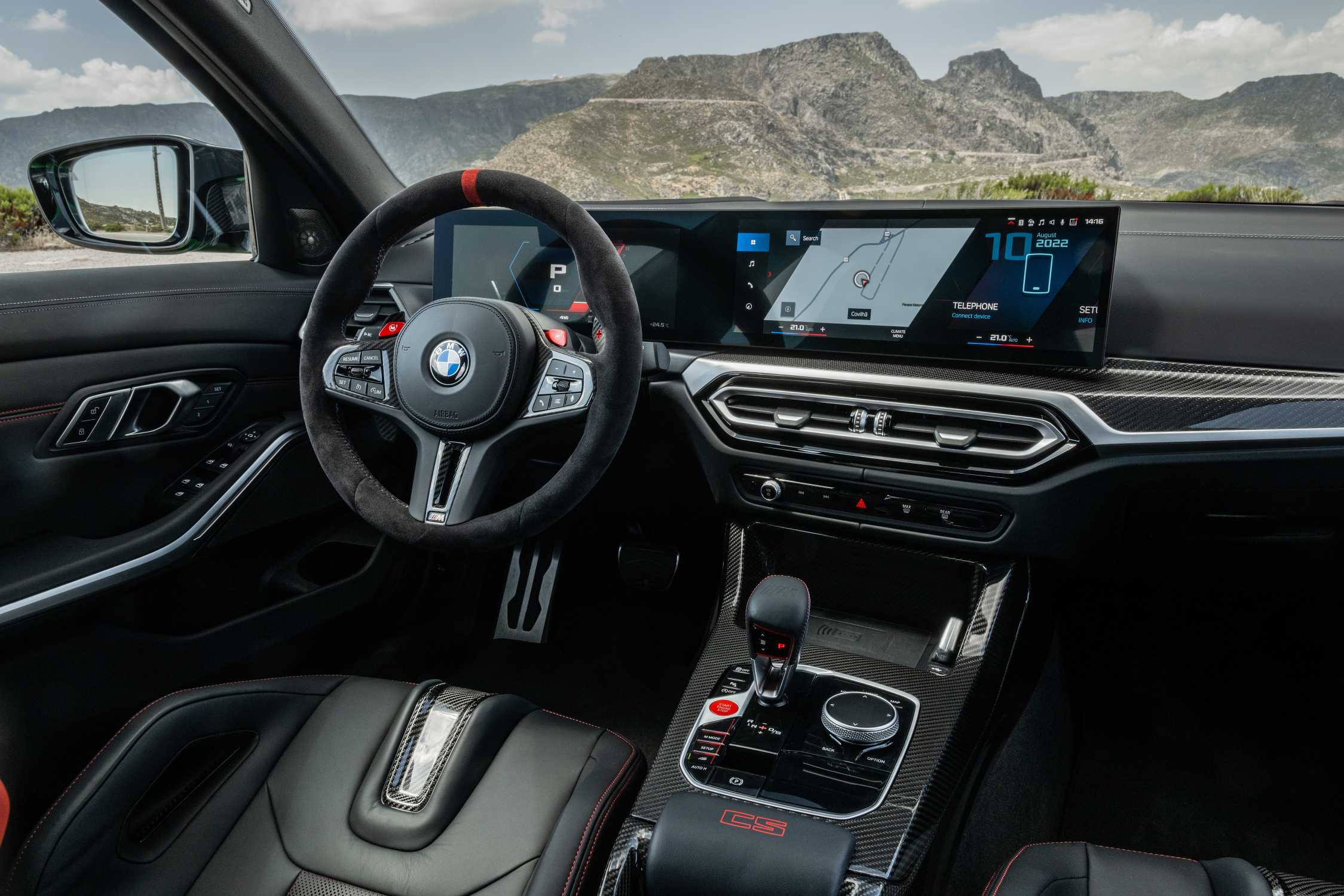 The all-new BMW M3 CS - Interieur (01/2023).