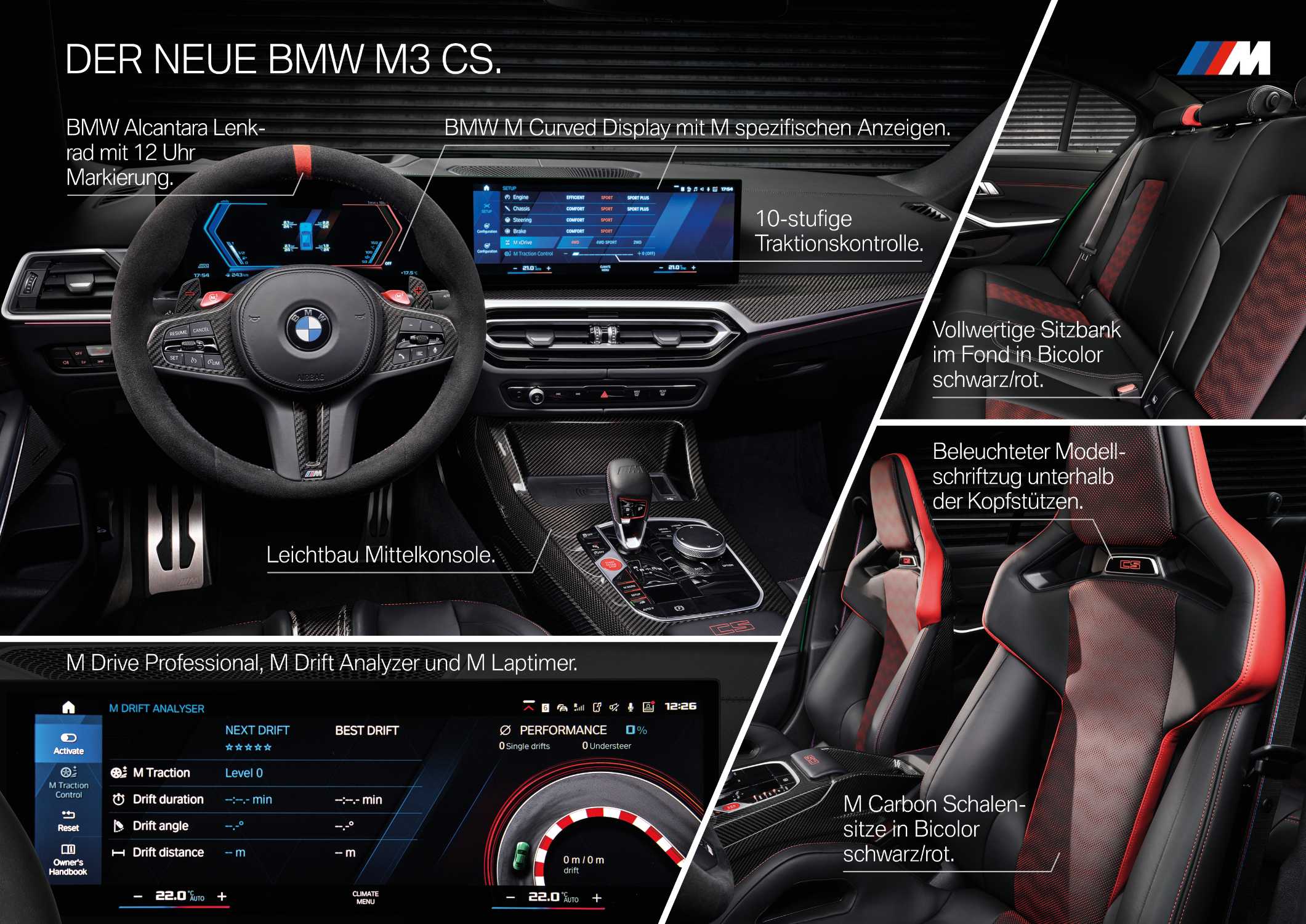 The all-new BMW M3 CS - Highlights (01/2023).