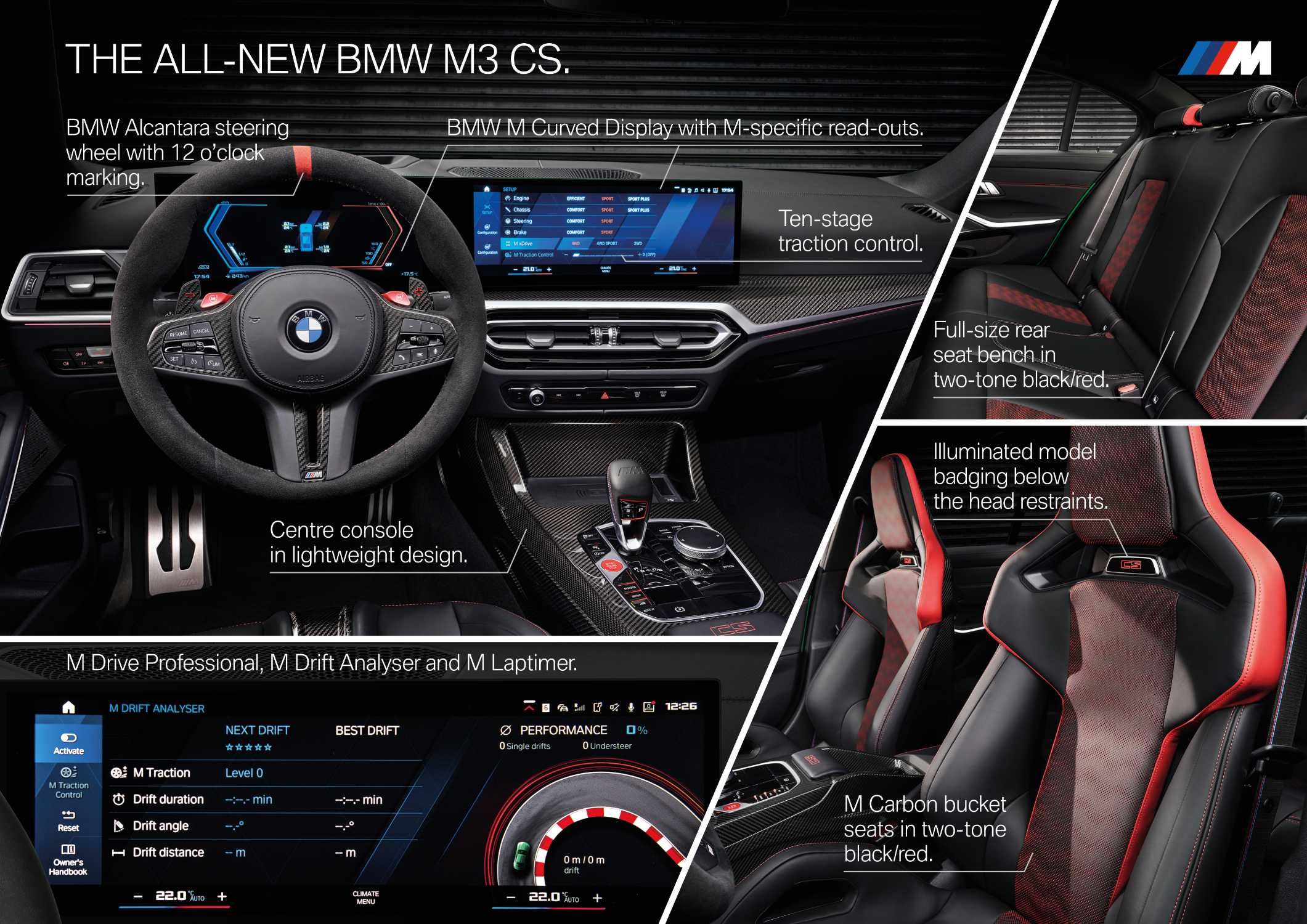 The all-new BMW M3 CS - Highlights (01/2023).