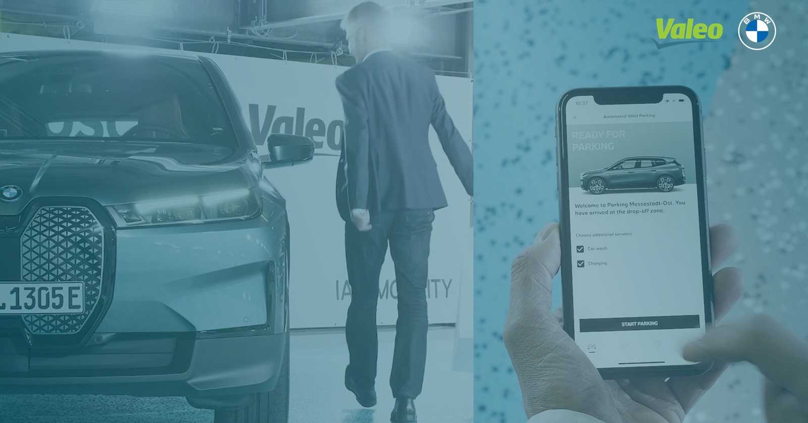 BMW und Valeo entwickeln Valet Parking mit Level 4