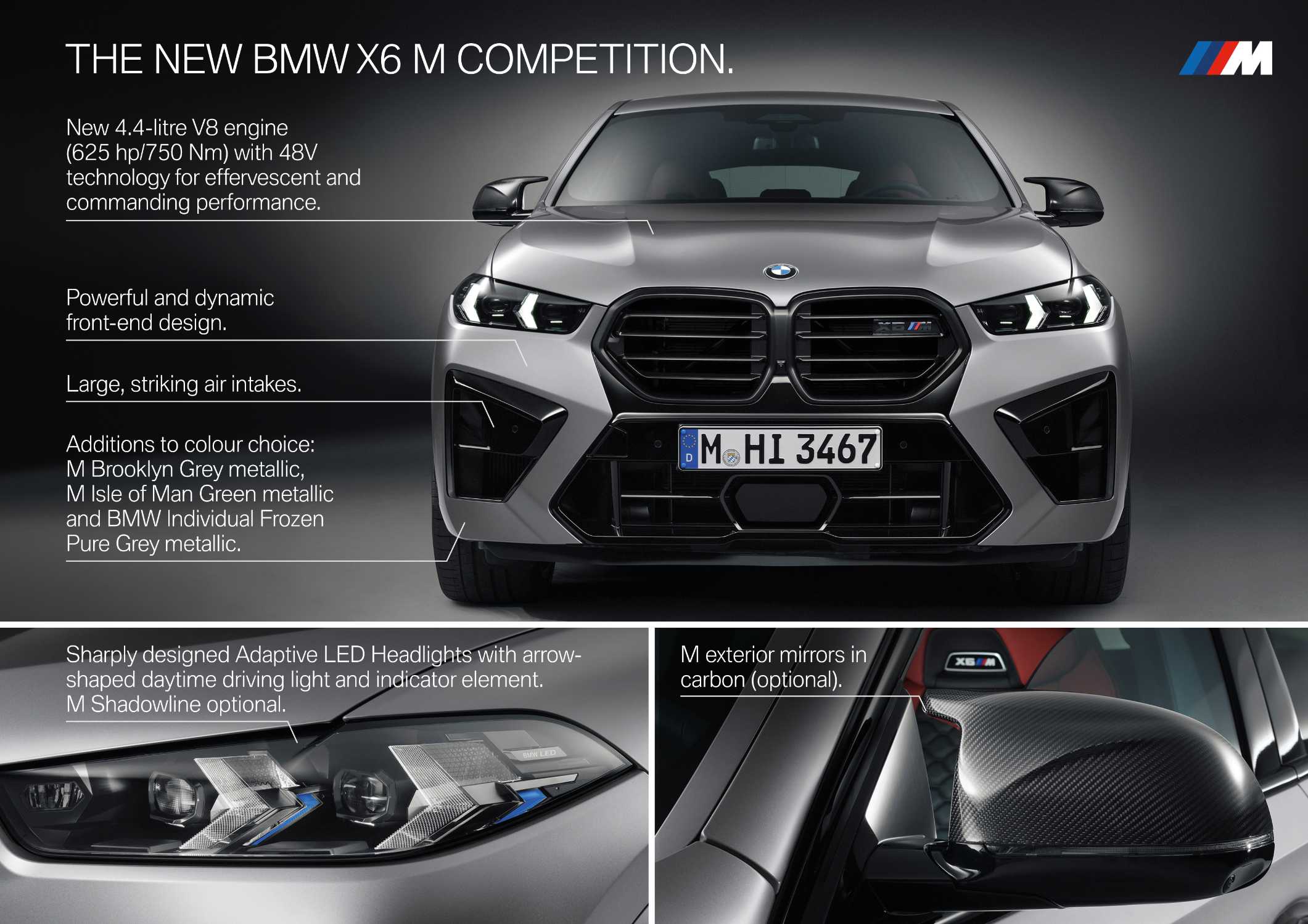 The new BMW X6 M Competition - Highlights (02/2023)