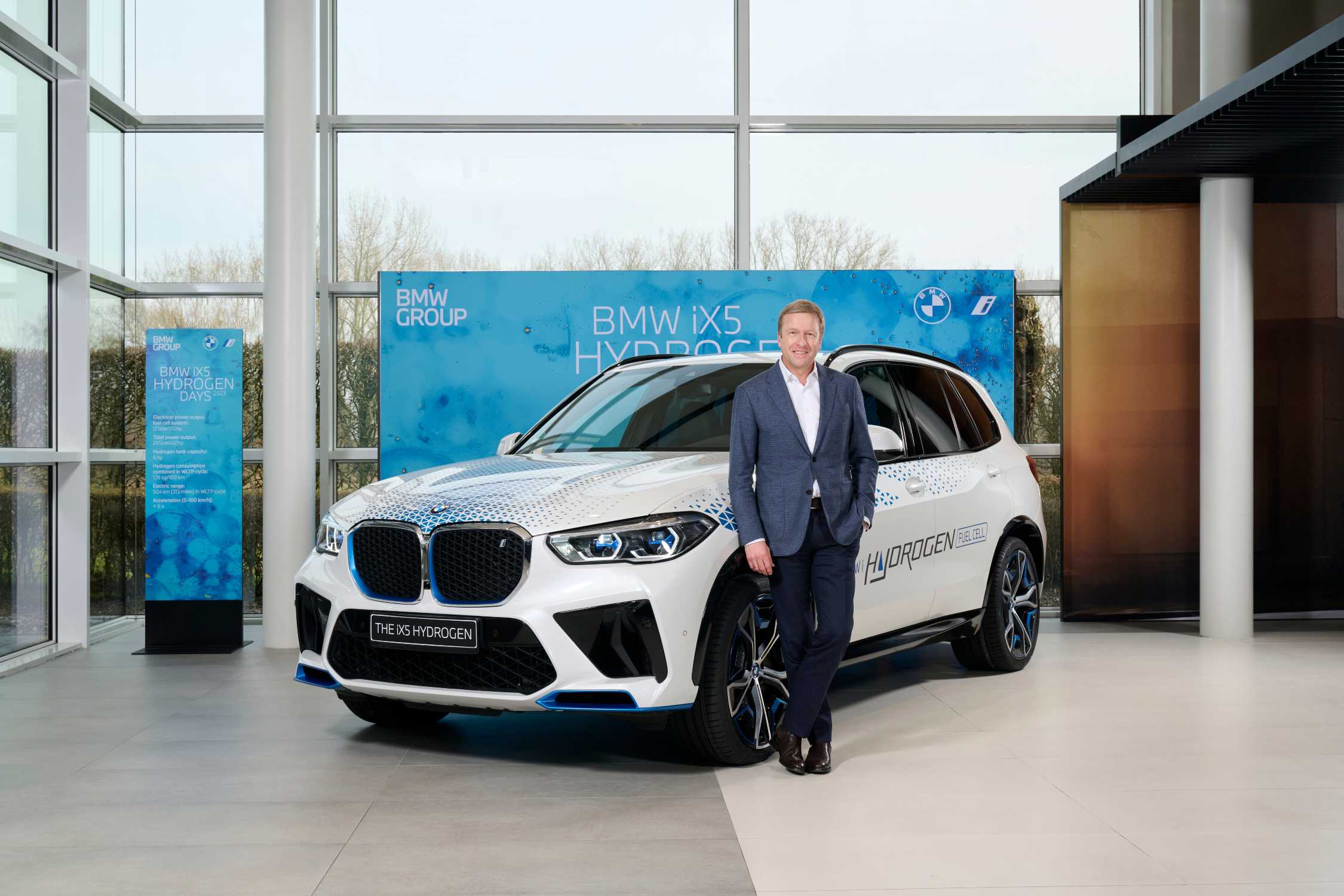 Start Der Bmw Ix Hydrogen Pilotflotte Am Februar In Antwerpen