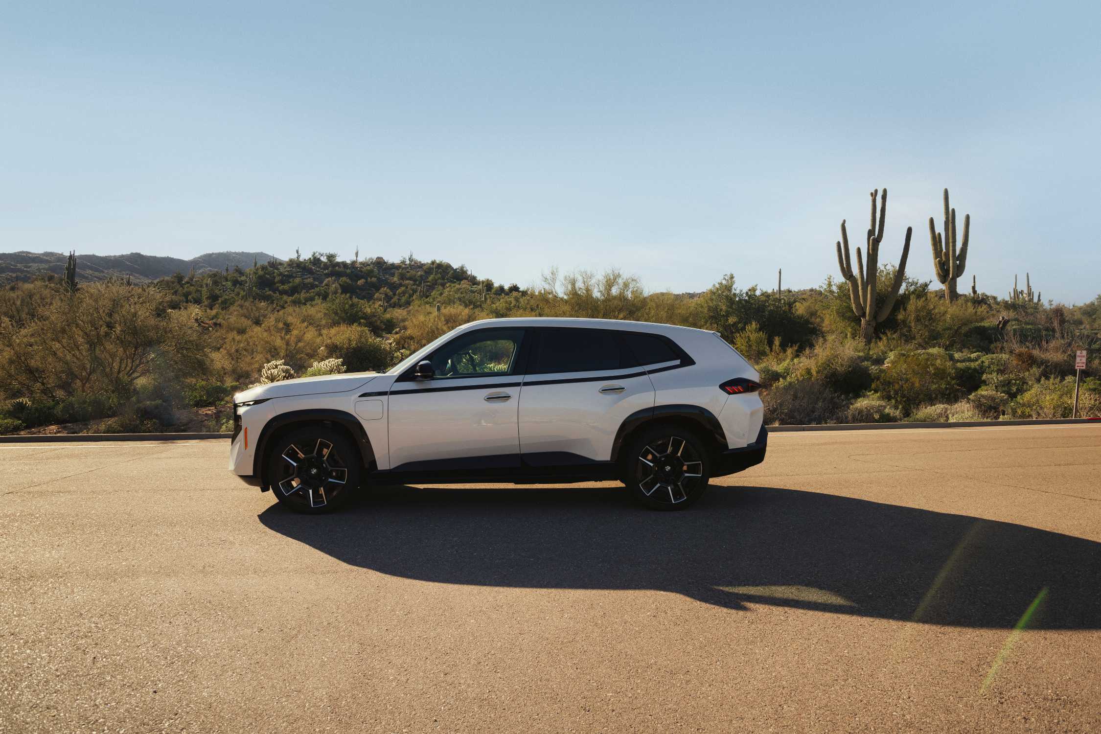 The First-ever BMW XM Mineral White Metallic - On Location (03/2023).