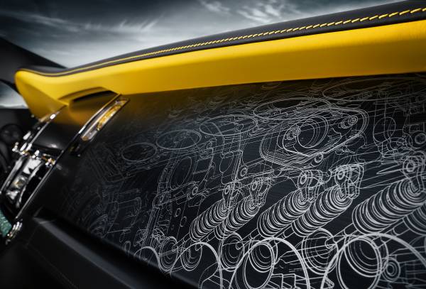 Rolls-Royce Motor Cars - The flower design that we shared featured on the  veneer, headrest and treadplate of the Pebble Beach Ghost. It was inspired  by the California Poppy, California's state flower.