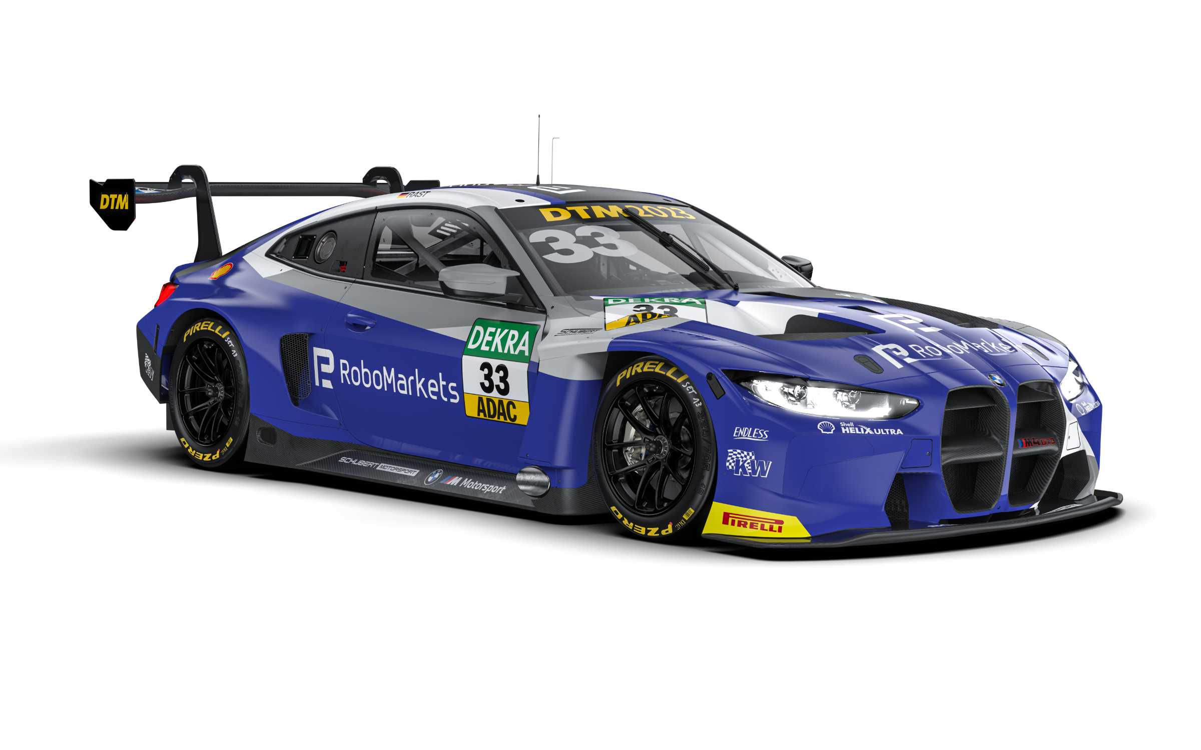 Munich (GER), 21 March 2023. BMW M4 GT3, DTM, ADAC, Design, Livery ...