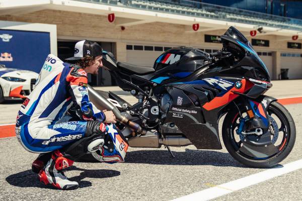 Garrett Gerloff in Austin: Impressed by his laps on the new BMW M