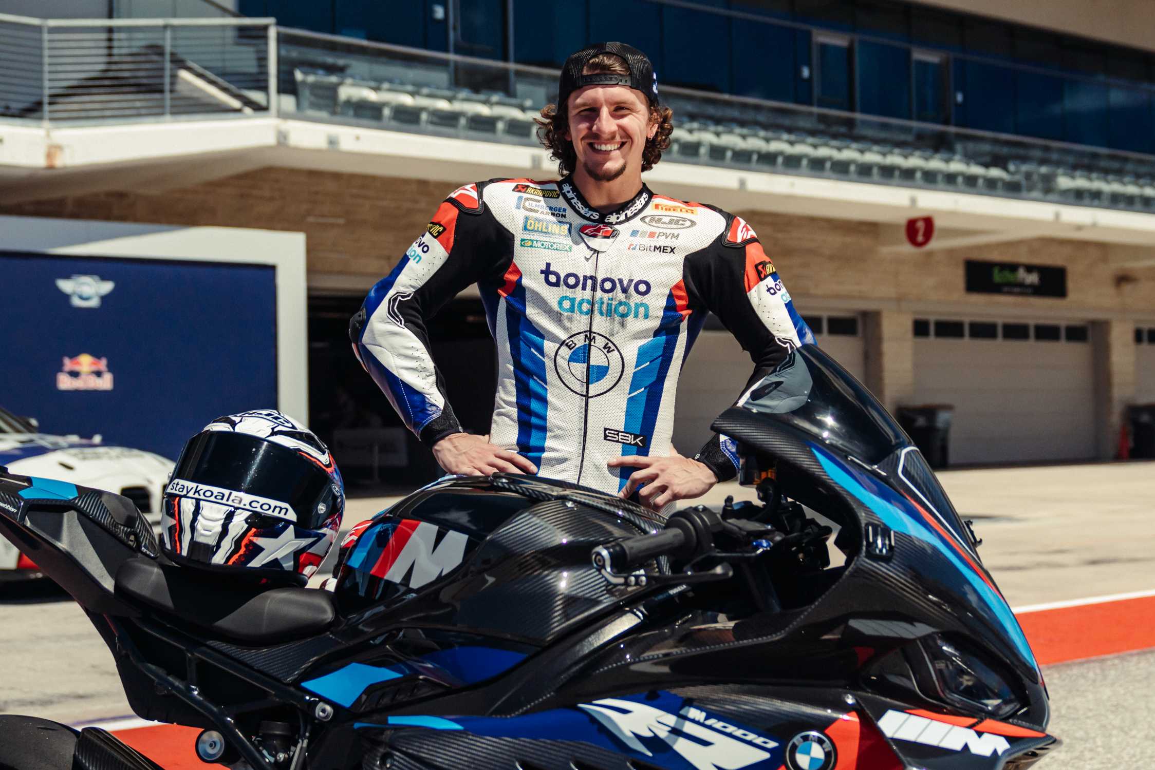 Garrett Gerloff in Austin: Impressed by his laps on the new BMW M