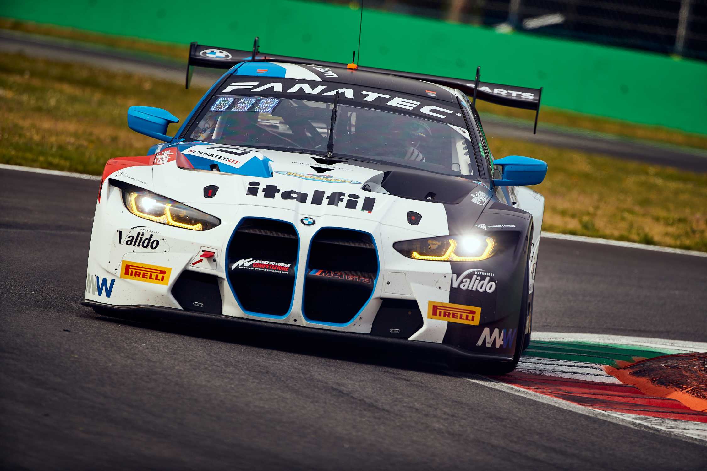 Monza (ITA), 21st to 23rd April 2023. BMW M Motorsport, FANATEC GT ...