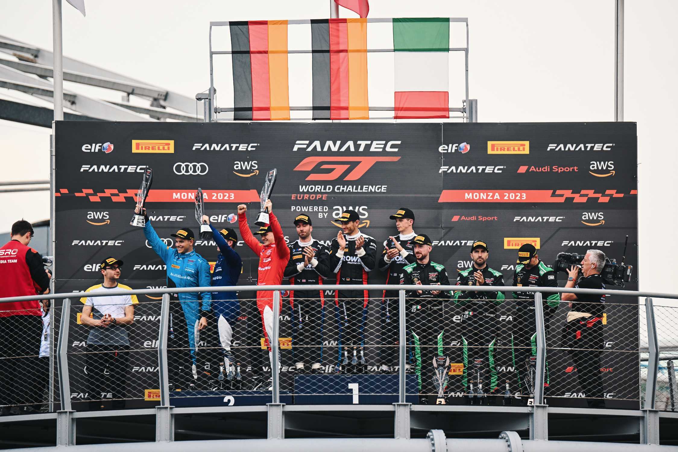 Monza (ITA), 21st to 23rd April 2023. BMW M Motorsport, FANATEC GT ...