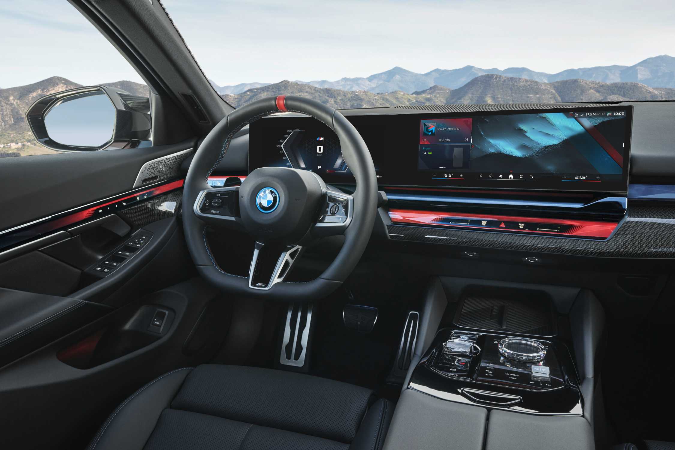 The new BMW i5 M60 xDrive - Interior (05/2023).