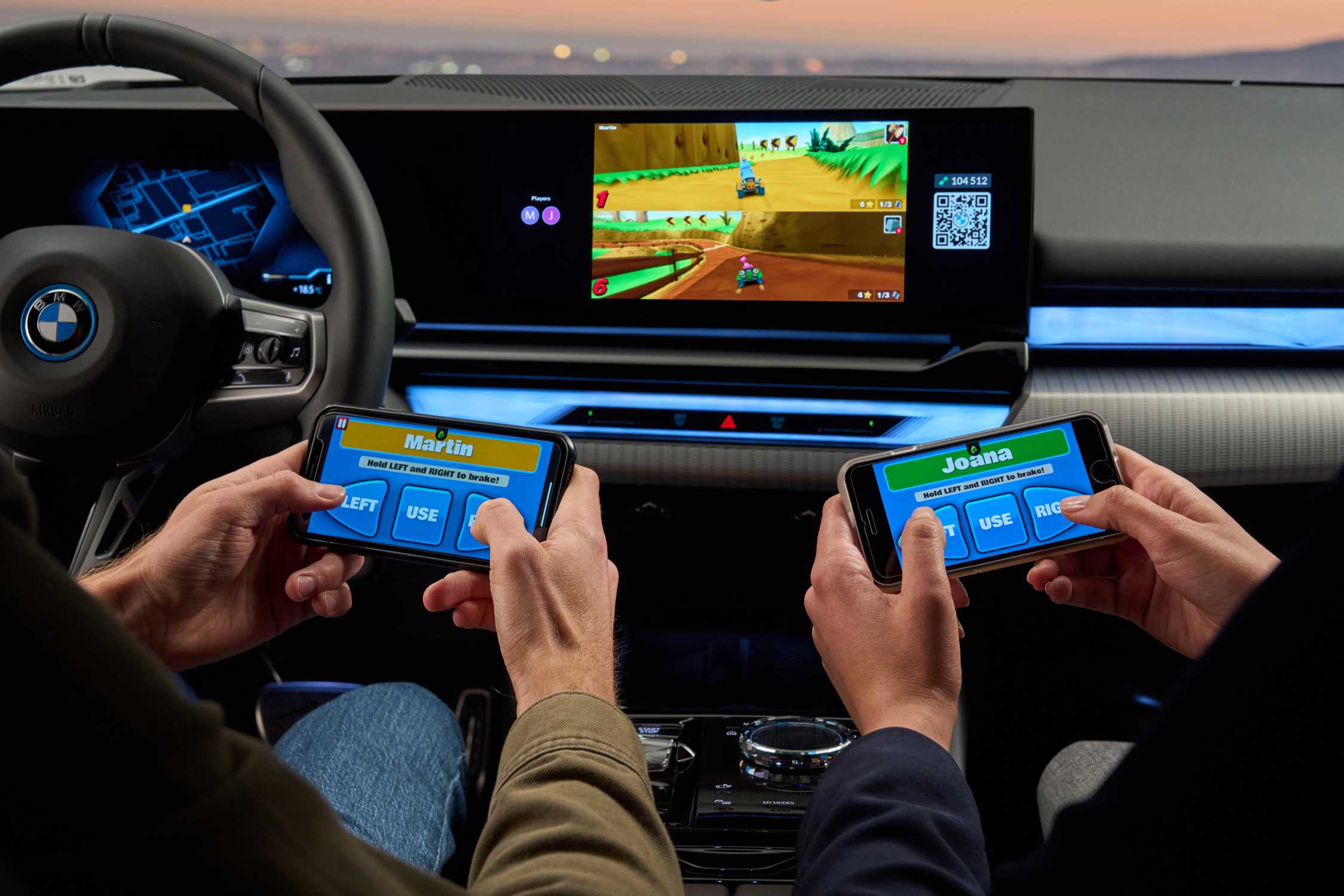 New BMW 5 Series launches with AirConsole gaming platform.