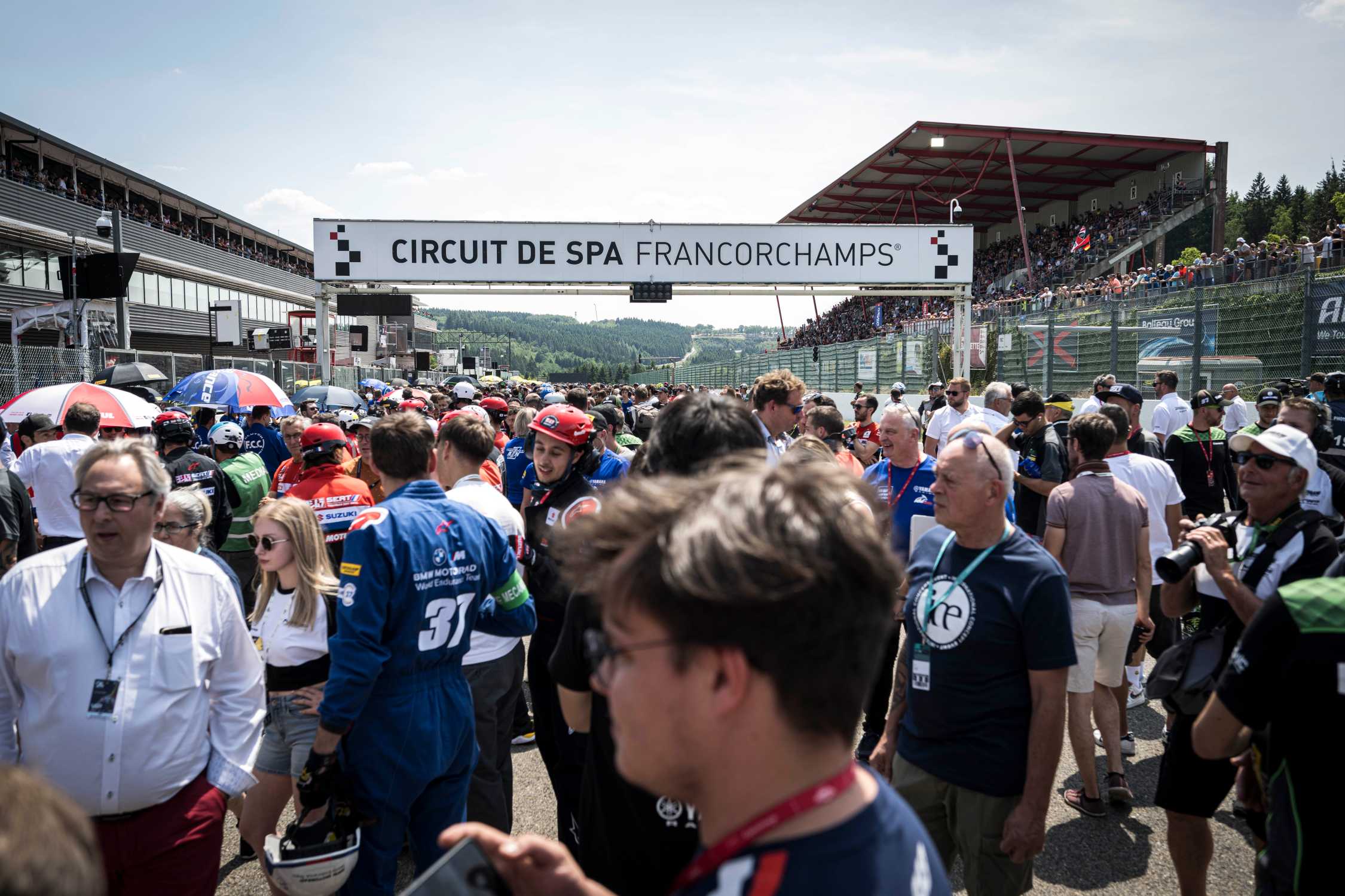 Spa-Francorchamps (BEL), 16th to 18th June 2023. BMW Motorrad ...