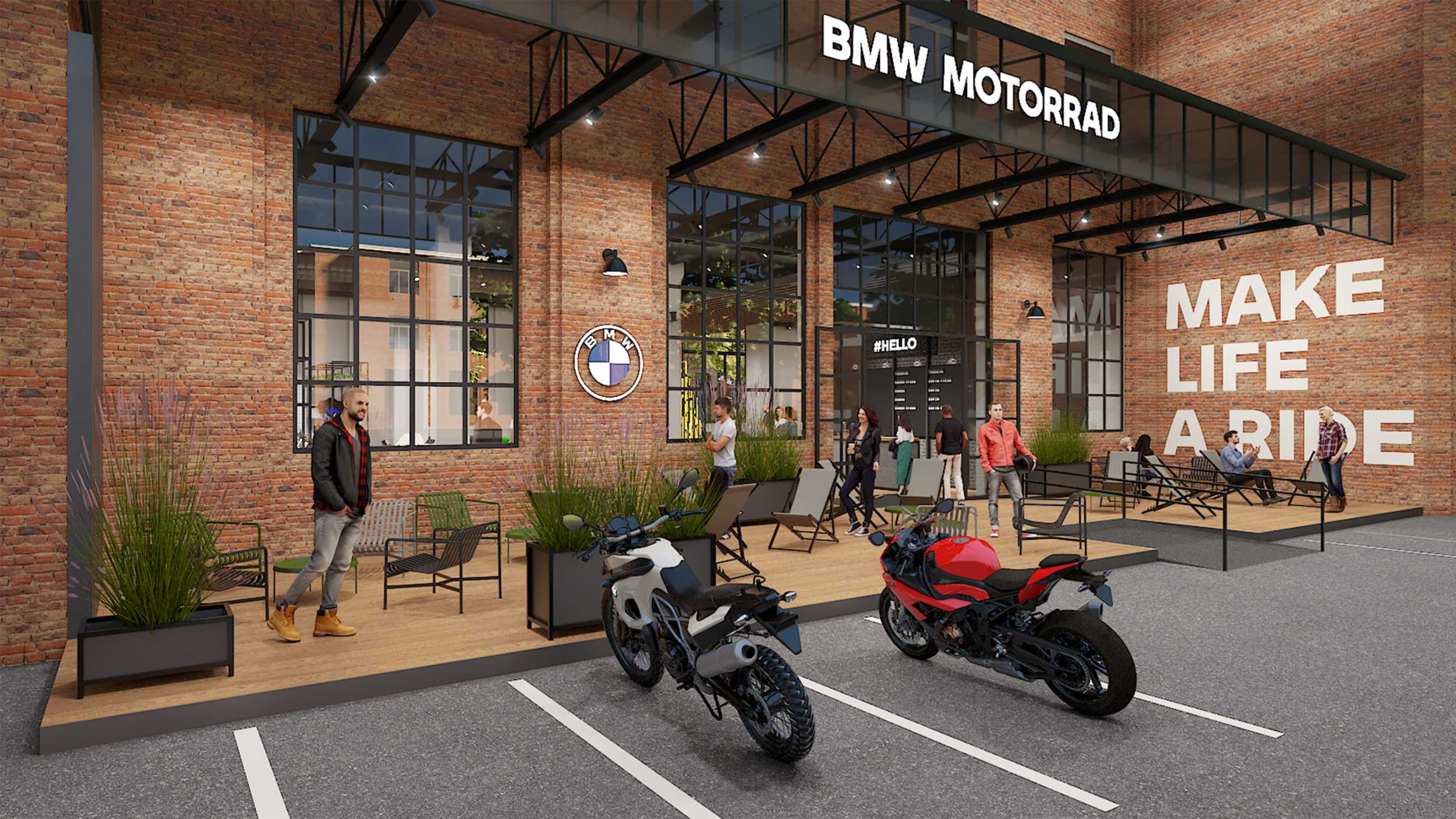 DIE BMW MOTORRAD AUSSTELLUNG IN DER BMW WELT MÜNCHEN