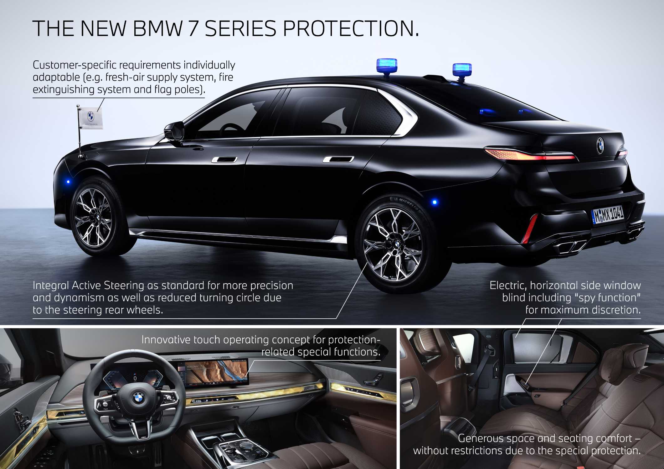 The new BMW 760i xDrive Protection (08/23).