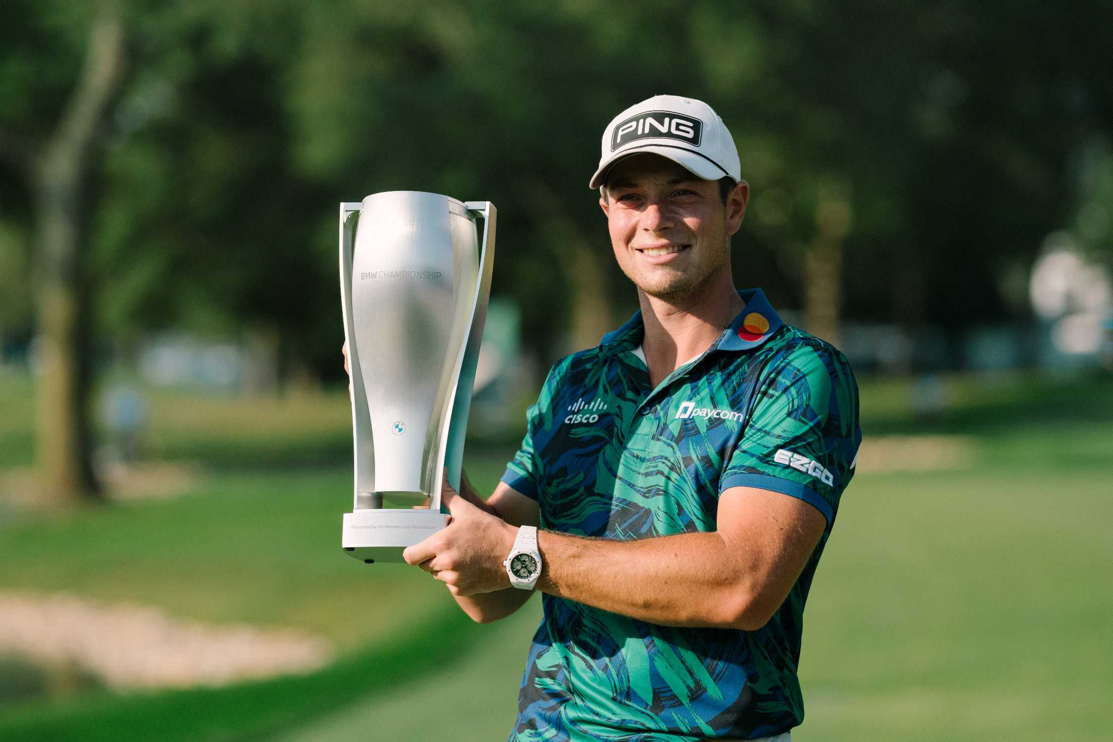 Viktor Hovland wins the BMW Championship 2023 with course record on Sunday.