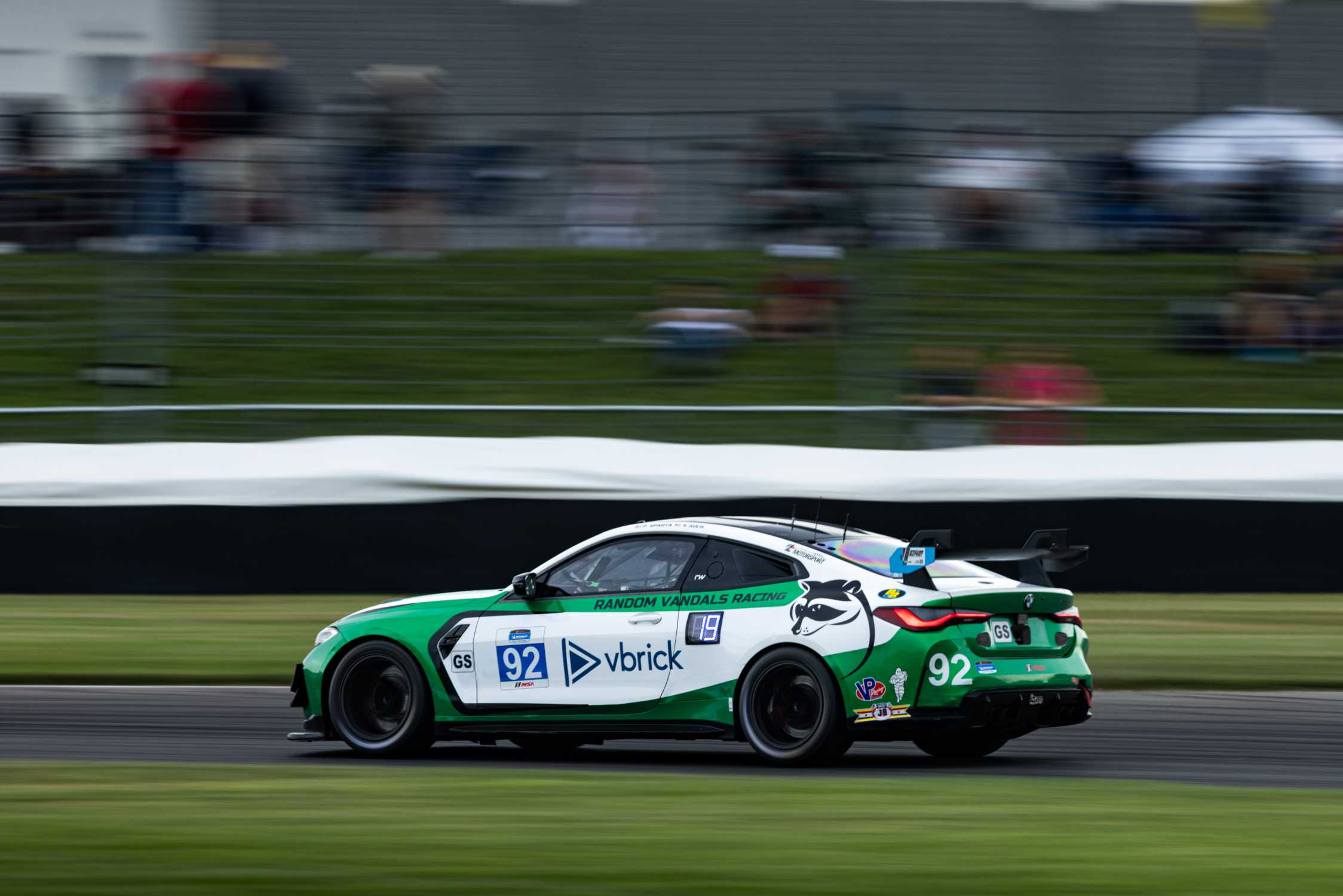 Indianapolis (USA), 14th to 16th September 2023. BMW M Motorsport. IMSA ...