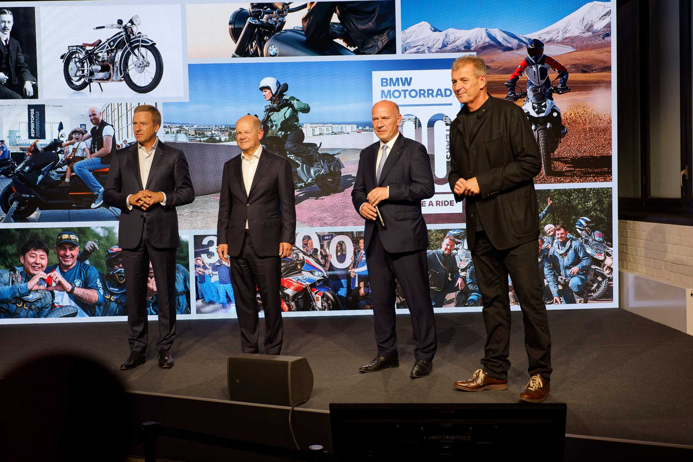 BMW Motorrad celebrates the opening of the BMW Motorrad Welt in its anniversary year.