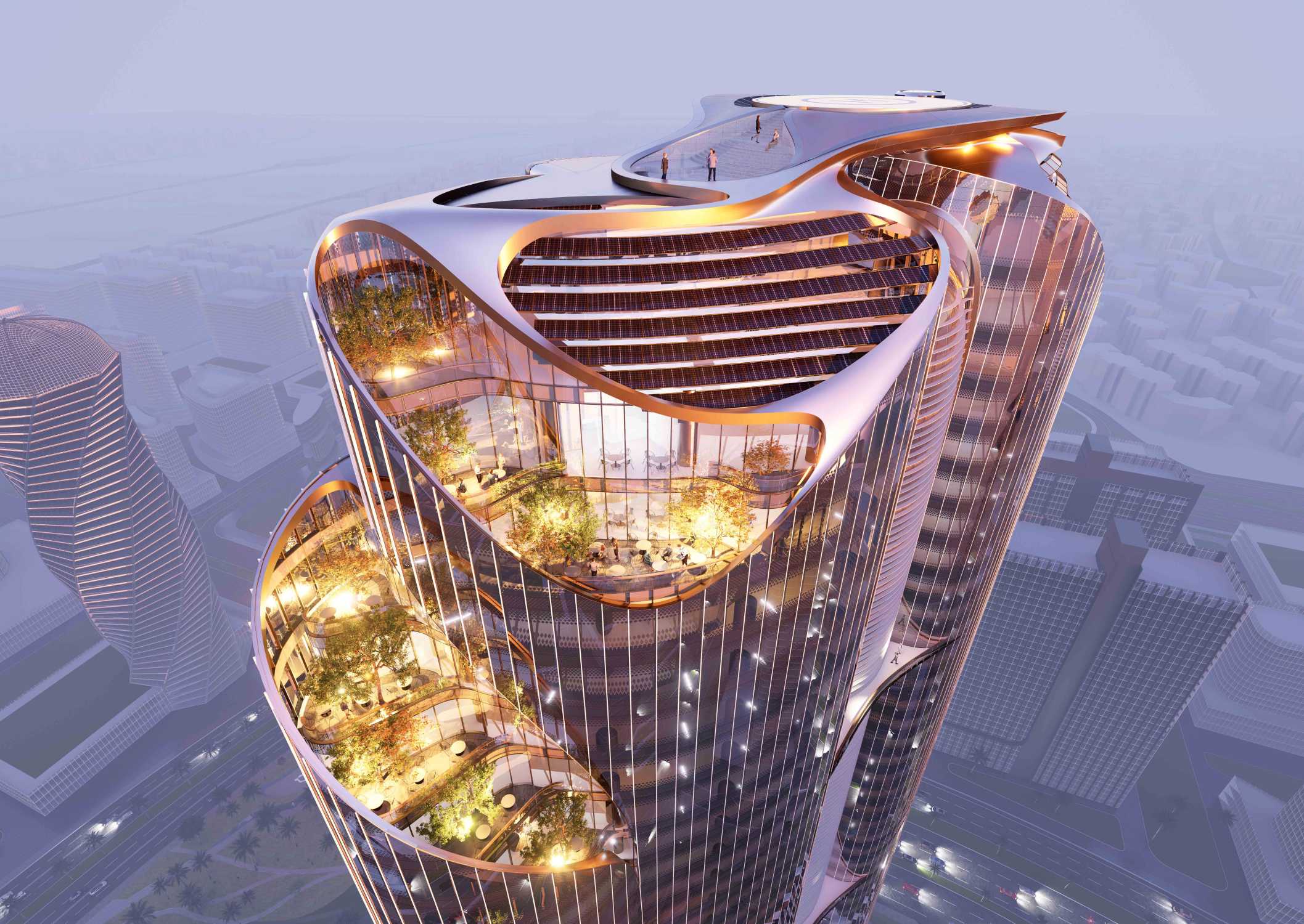 Designworks is creating the user experience design for the Forbes International Tower.
