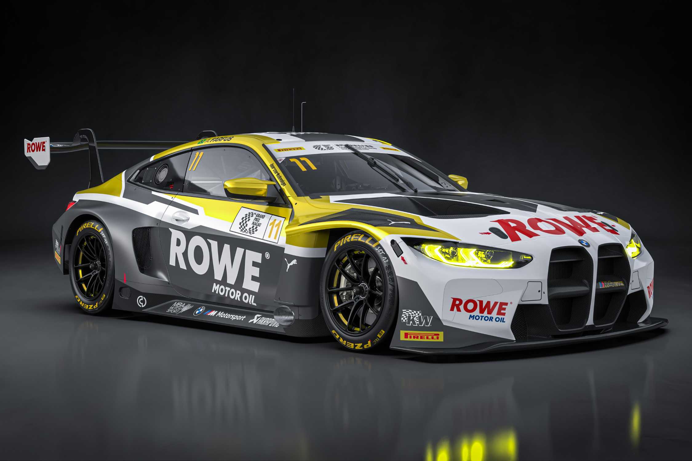 Munich (GER), 24 October 2023. Macau, FIA GT World Cup, BMW M4 GT3 ...