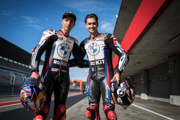 ROKiT BMWMotorrad WSBK TEAM ジャケット/試着のみ Scott Redding Leather Suit ROKiT BMW Motorrad WSBK Suit 2023