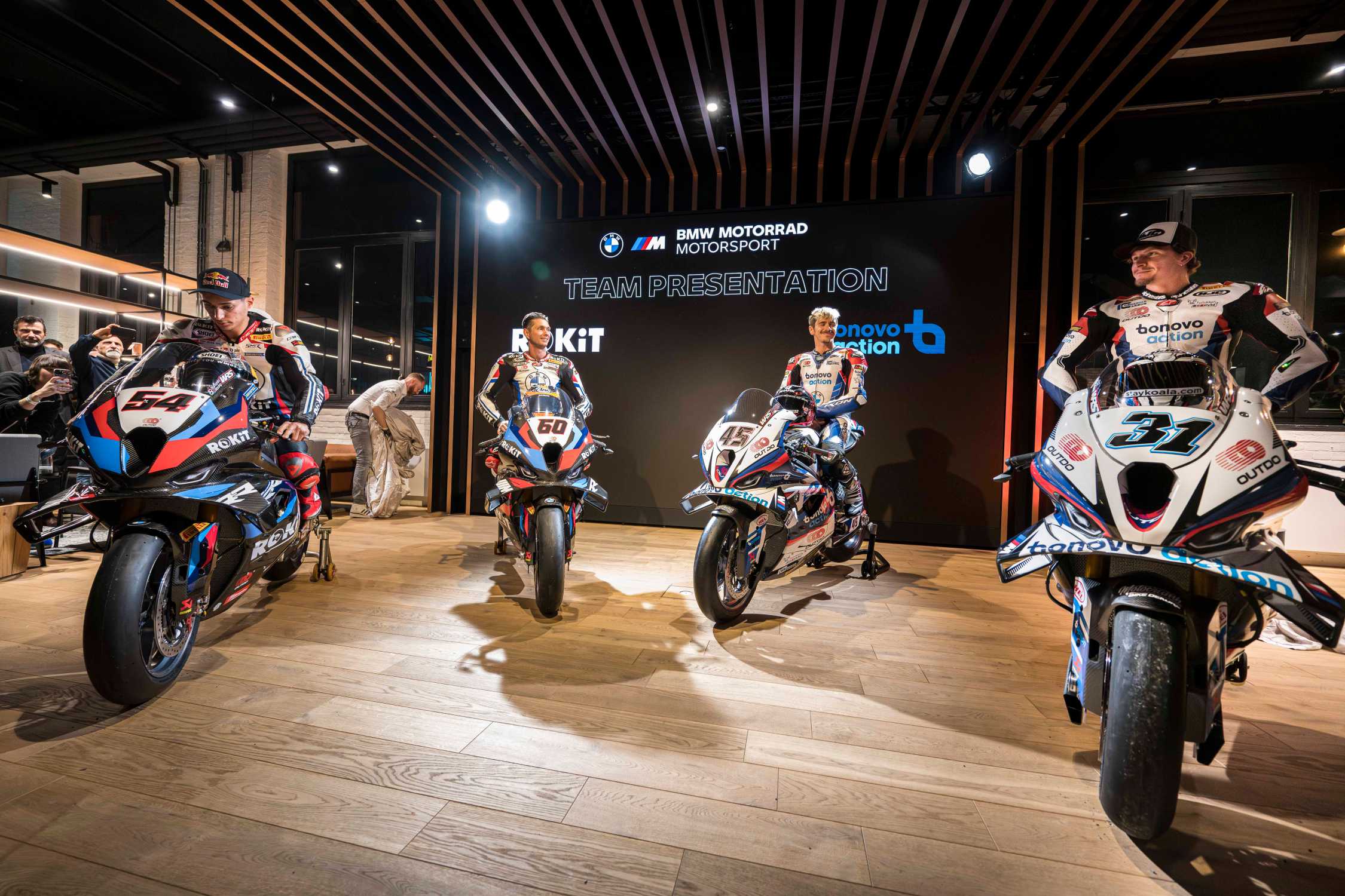 Berlin (GER), 17th January 2024. BMW Motorrad Motorsport, FIM Superbike