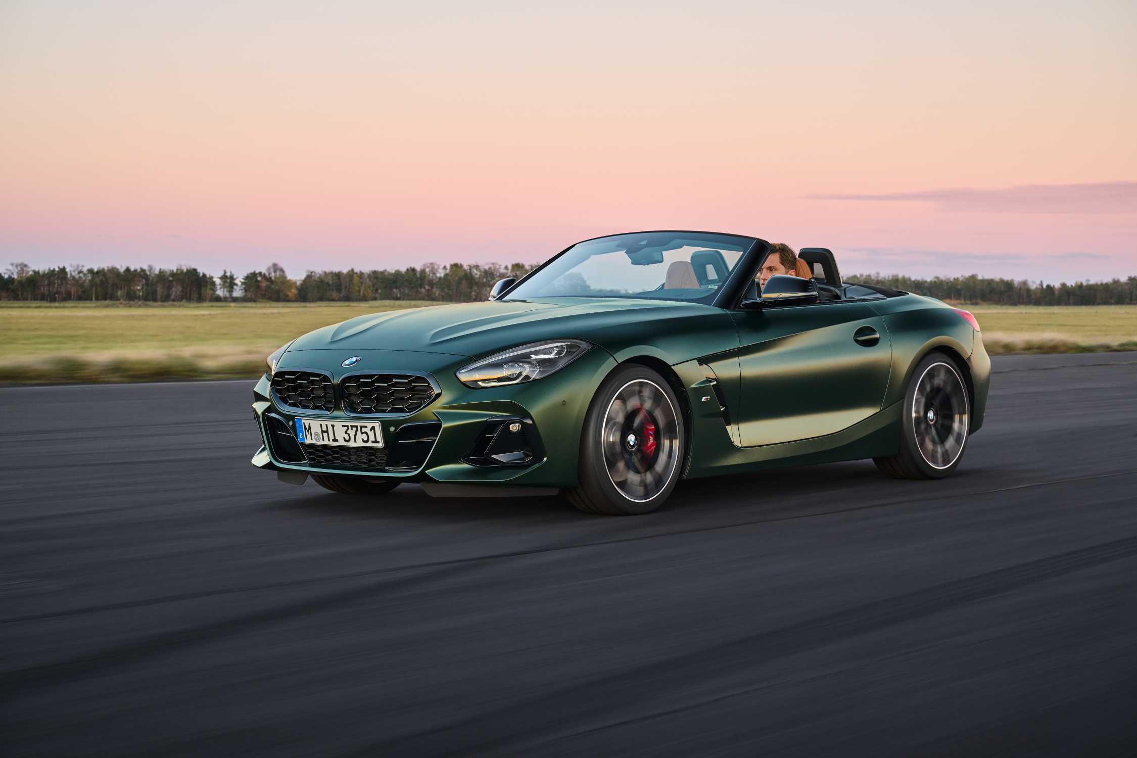 The BMW Z4 M40i with manual gearbox Driving Shots (01/2024).