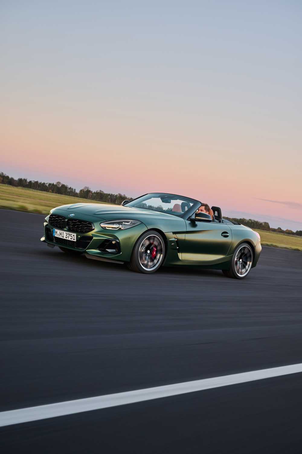 The BMW Z4 M40i with manual gearbox Driving Shots (01/2024).