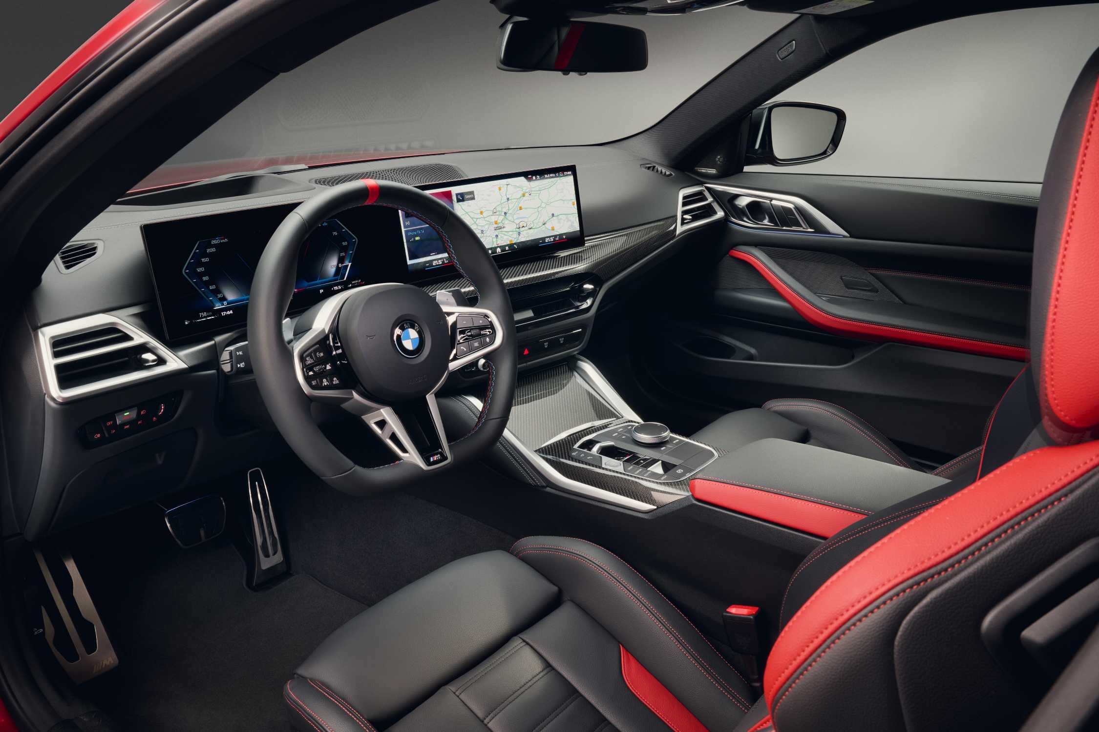The new BMW 4 Series Coupé – Interior (01/2024).