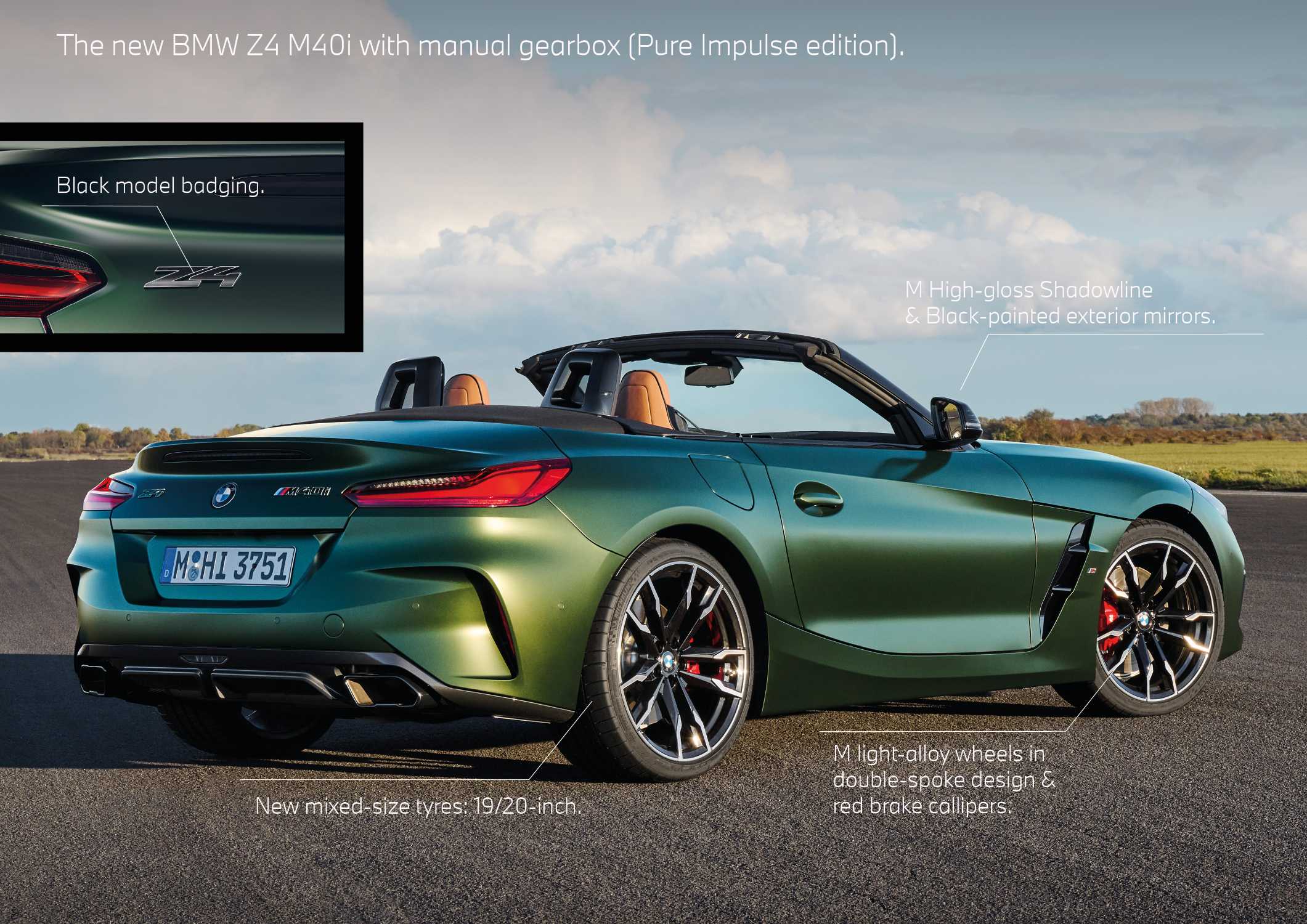 The BMW Z4 M40i with manual gearbox - Highlights