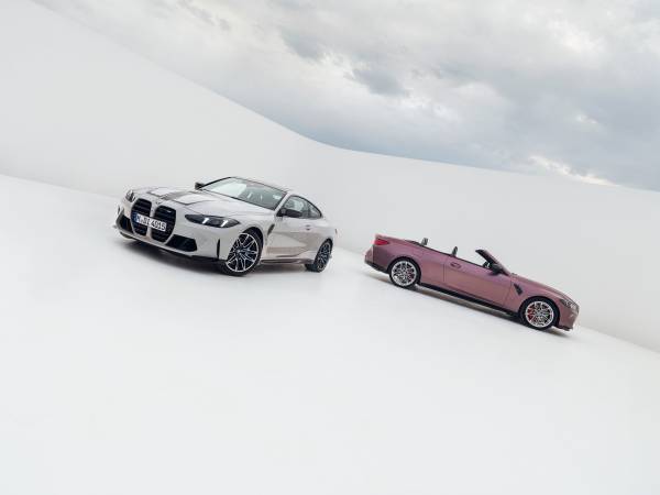 The new BMW M4 Coupé, the new BMW M4 Convertible.