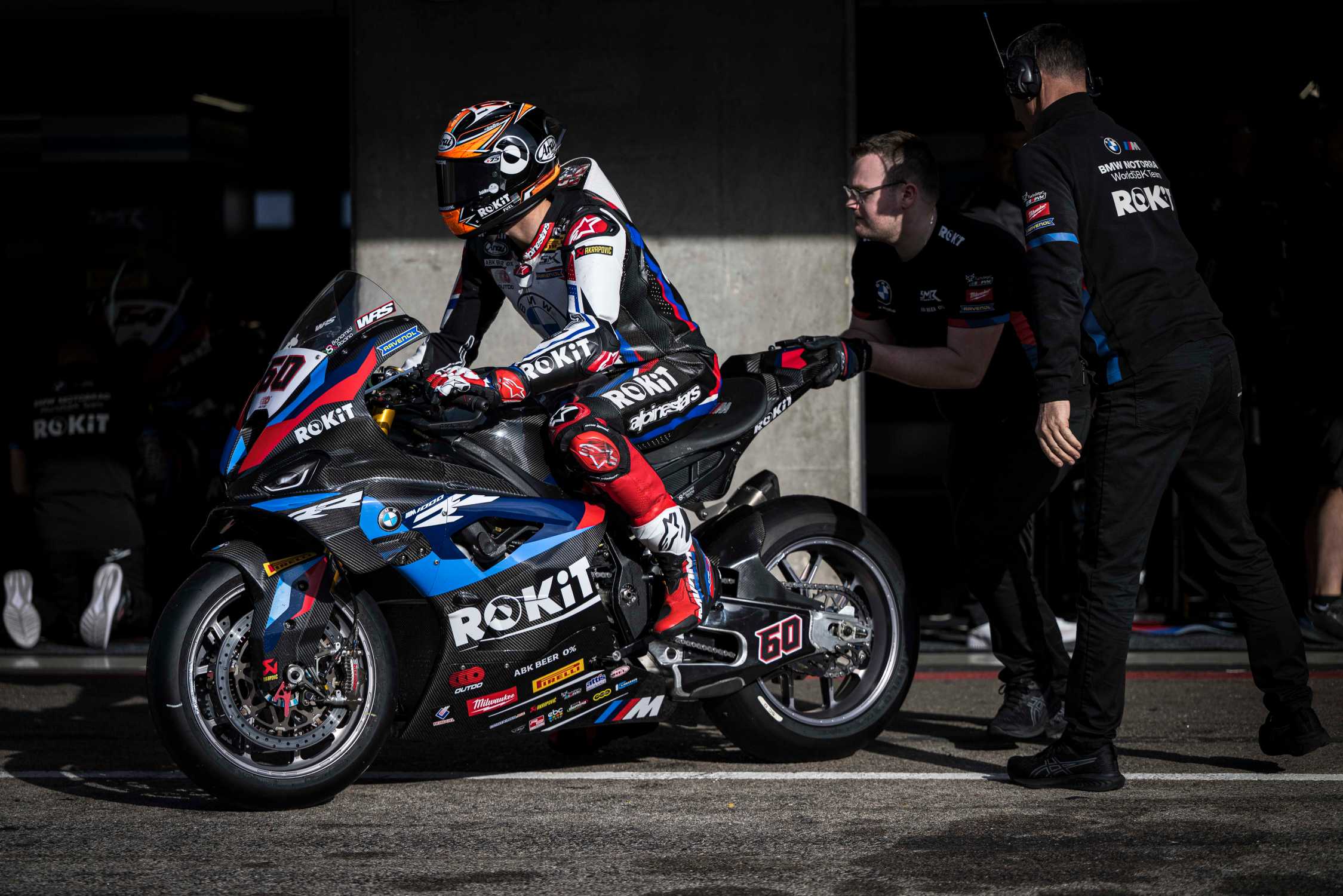 28th January 2024. Portimao (POR). Winter Test. ROKiT BMW Motorrad ...