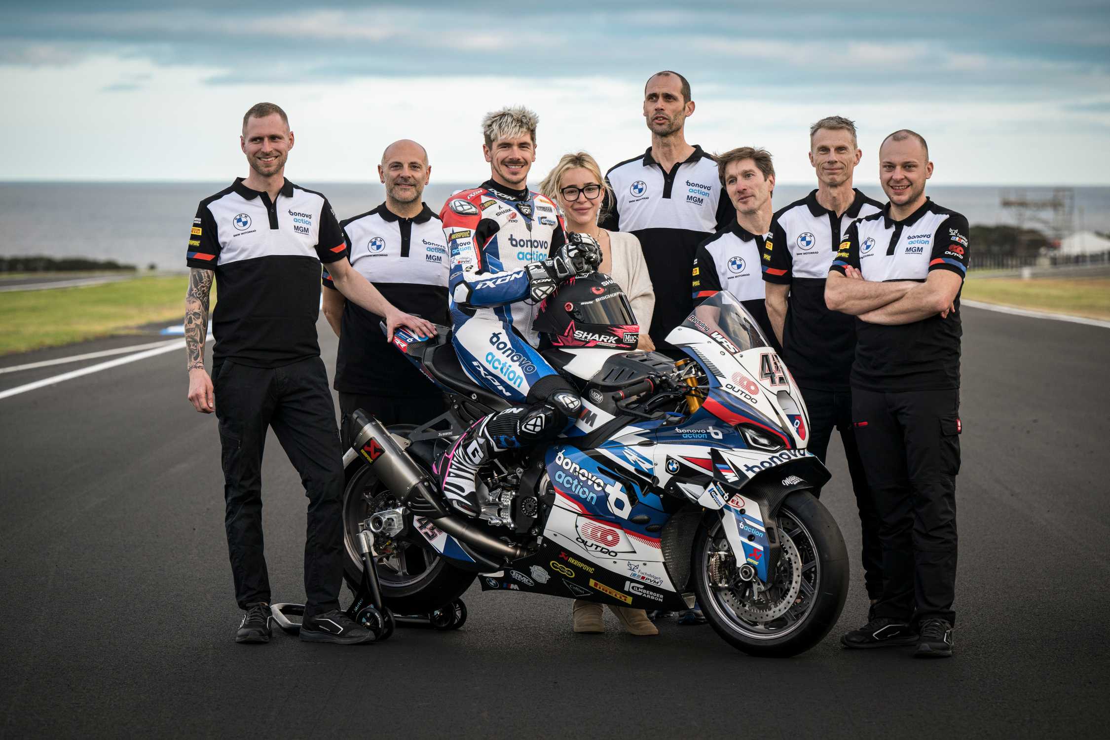 Phillip Island (AUS), 23rd to 25th February 2024. BMW Motorrad