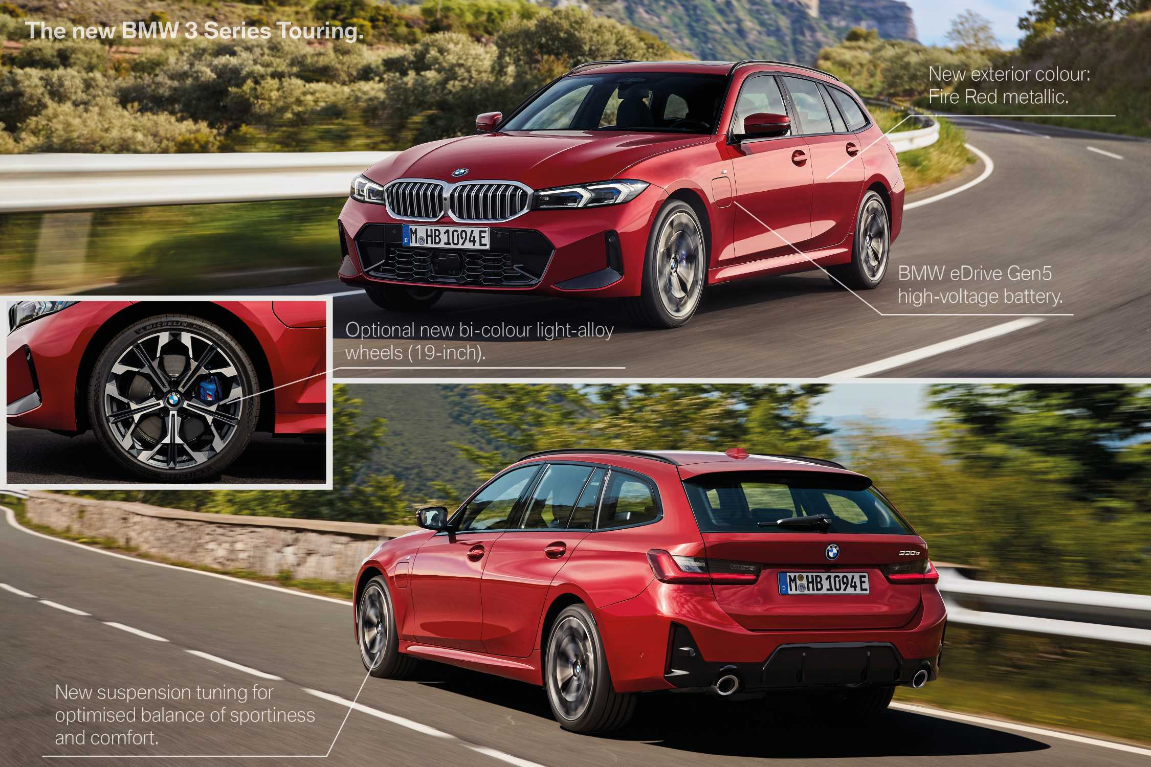 The new BMW 330e Touring – Highlights Exterior (05/2024)