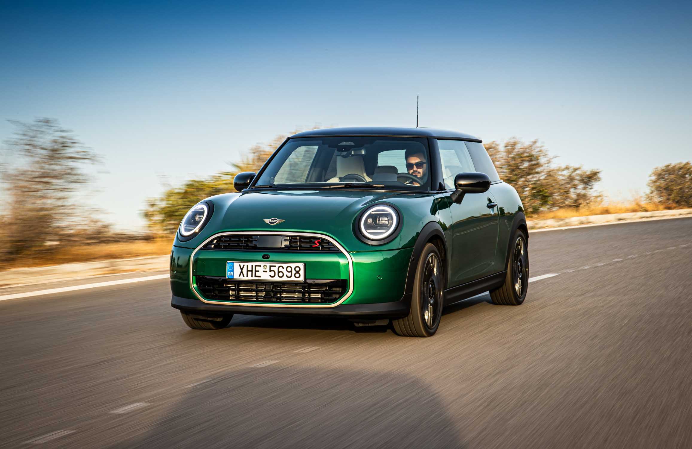 The new MINI Cooper S in Athens, Greece. (06/2024)