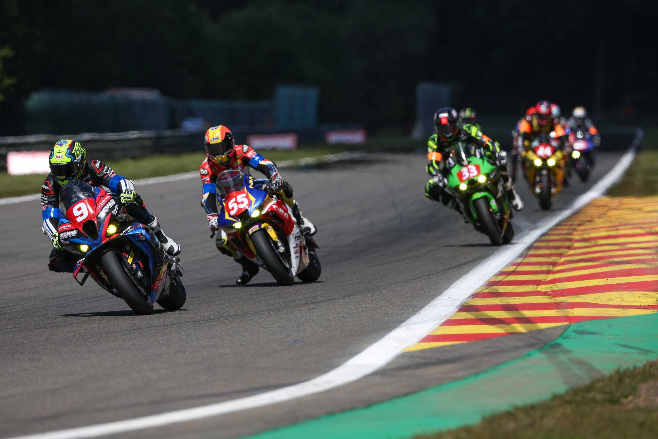 Spa-Francorchamps (BEL), 7th to 8th June 2024. BMW Motorrad Motorsport ...