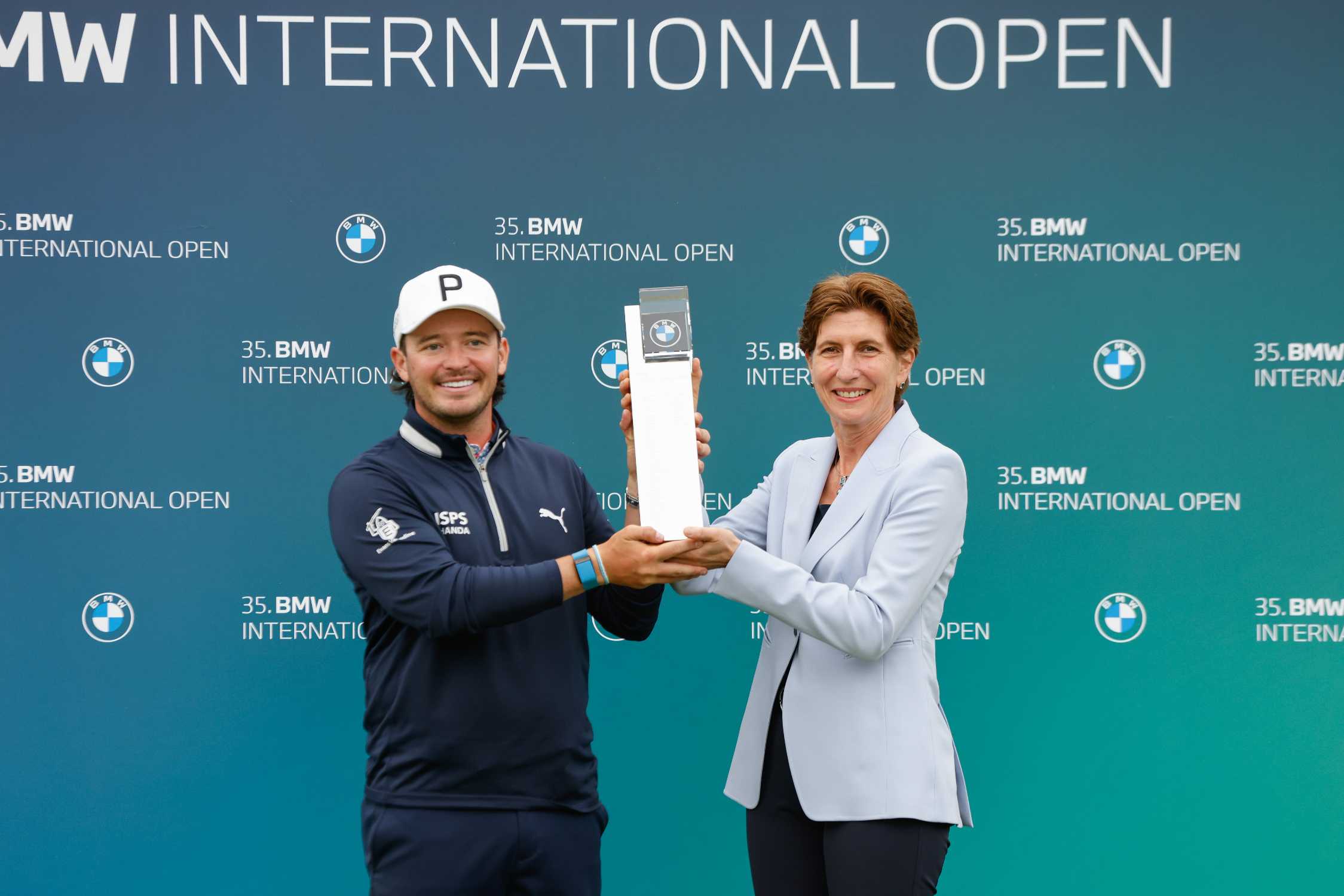 07. Juli 2024, BMW International Open, Ewen Ferguson, Gewinner der 35 ...