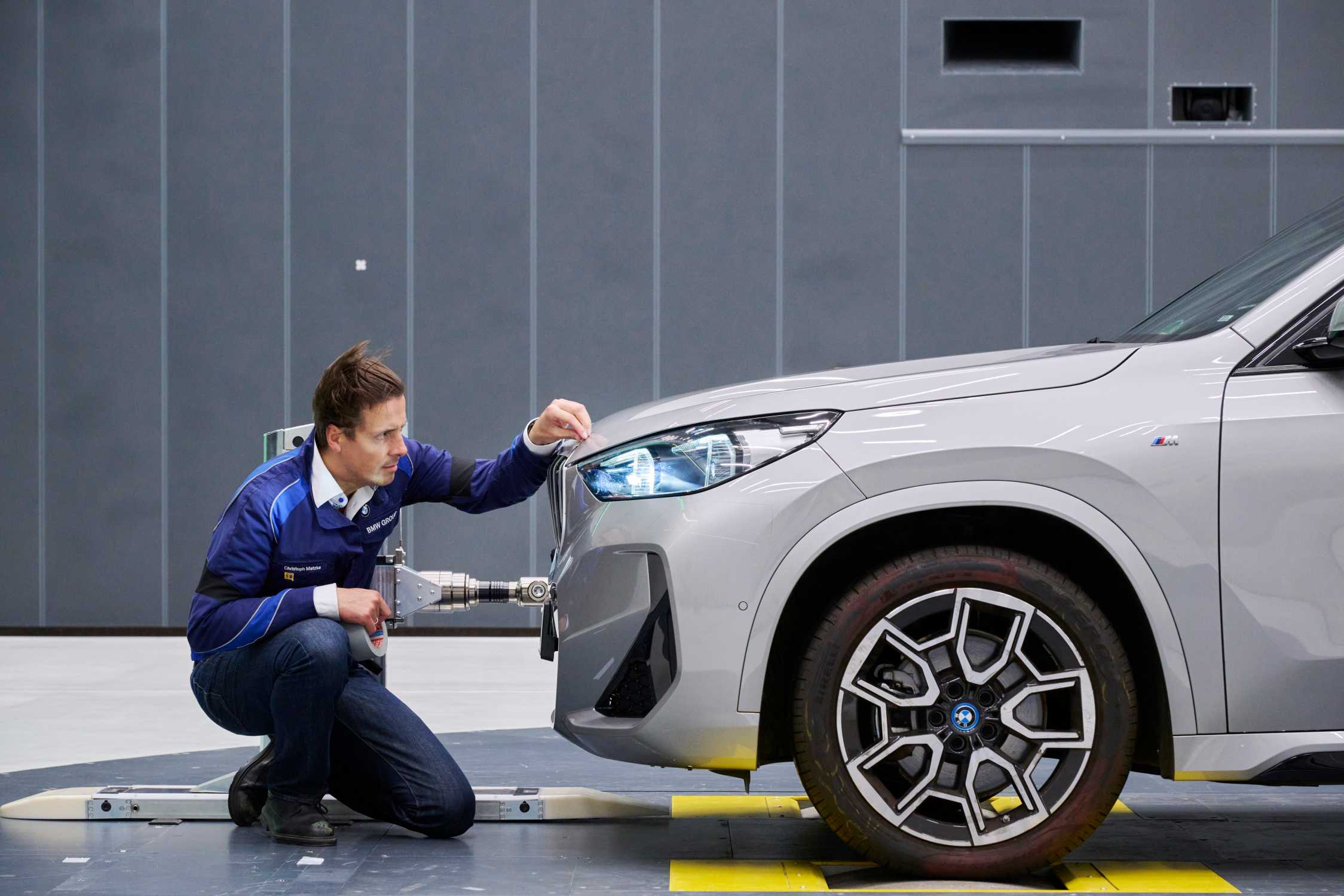 Measurements in the new Aeroacoustics Wind Tunnel of the BMW Group (11/2024)