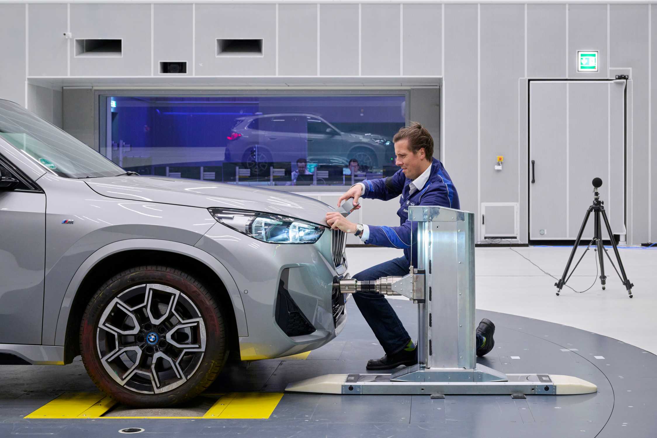 Measurements in the new Aeroacoustics Wind Tunnel of the BMW Group (11/2024)