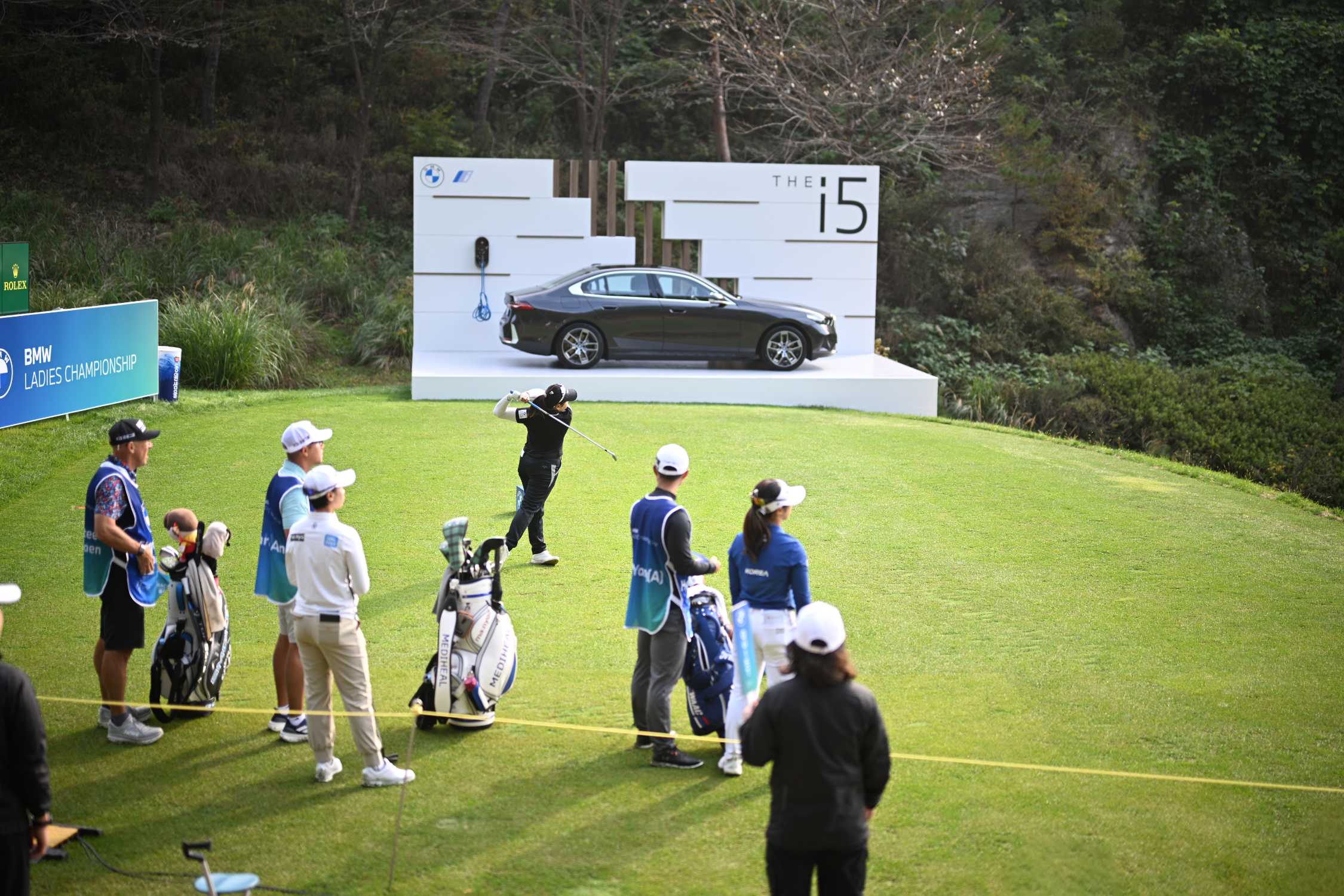 2024 BMW Ladies Championship HoleinOne Award The allelectric BMW i5