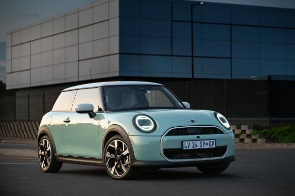 Iconic MINI Cooper in South Africa.
