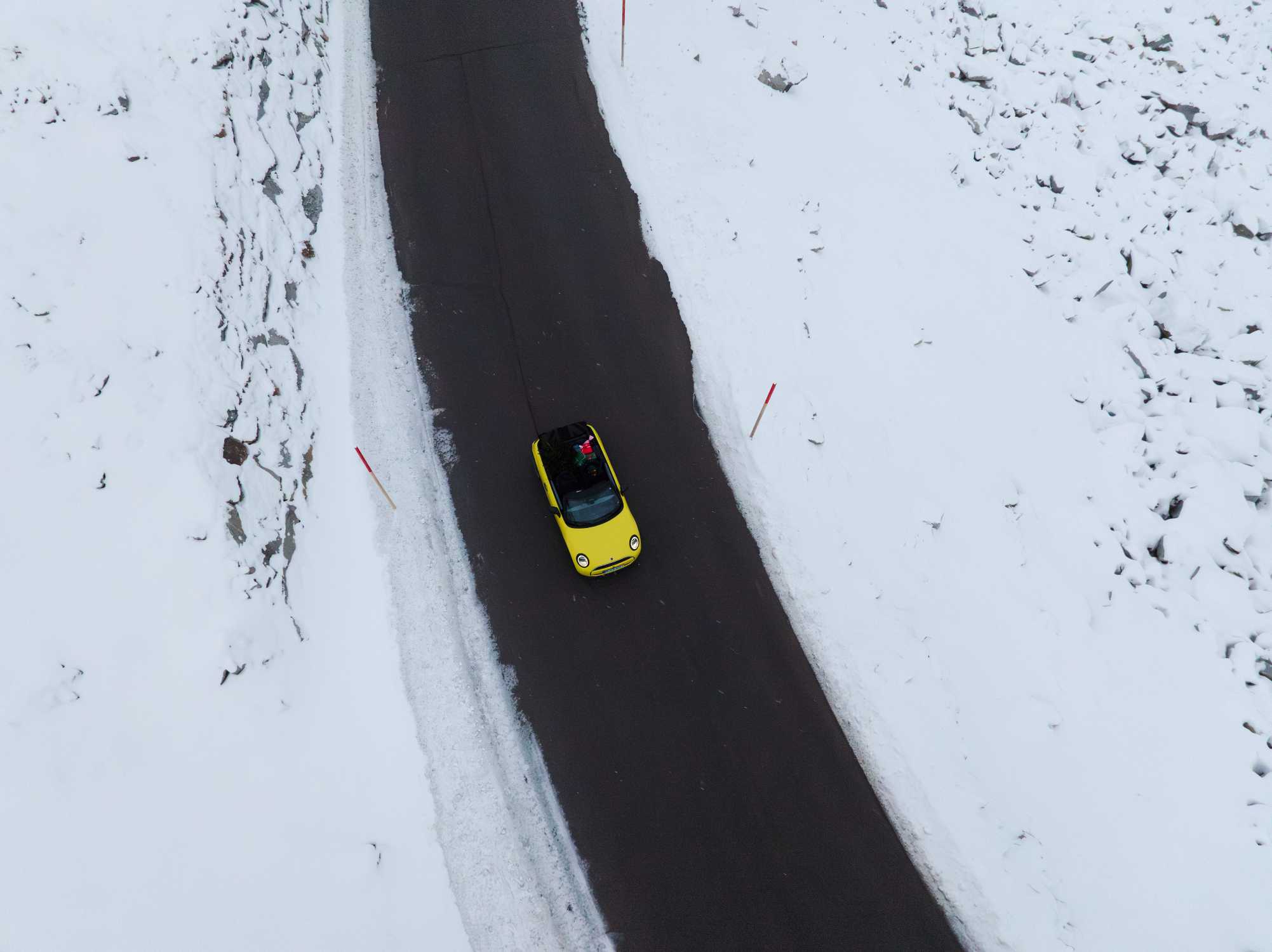 MINI Cooper Cabrio S in winter (12/2024).