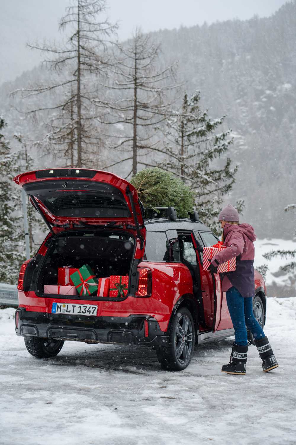 MINI Countryman S ALL4 in winter (12/2024).